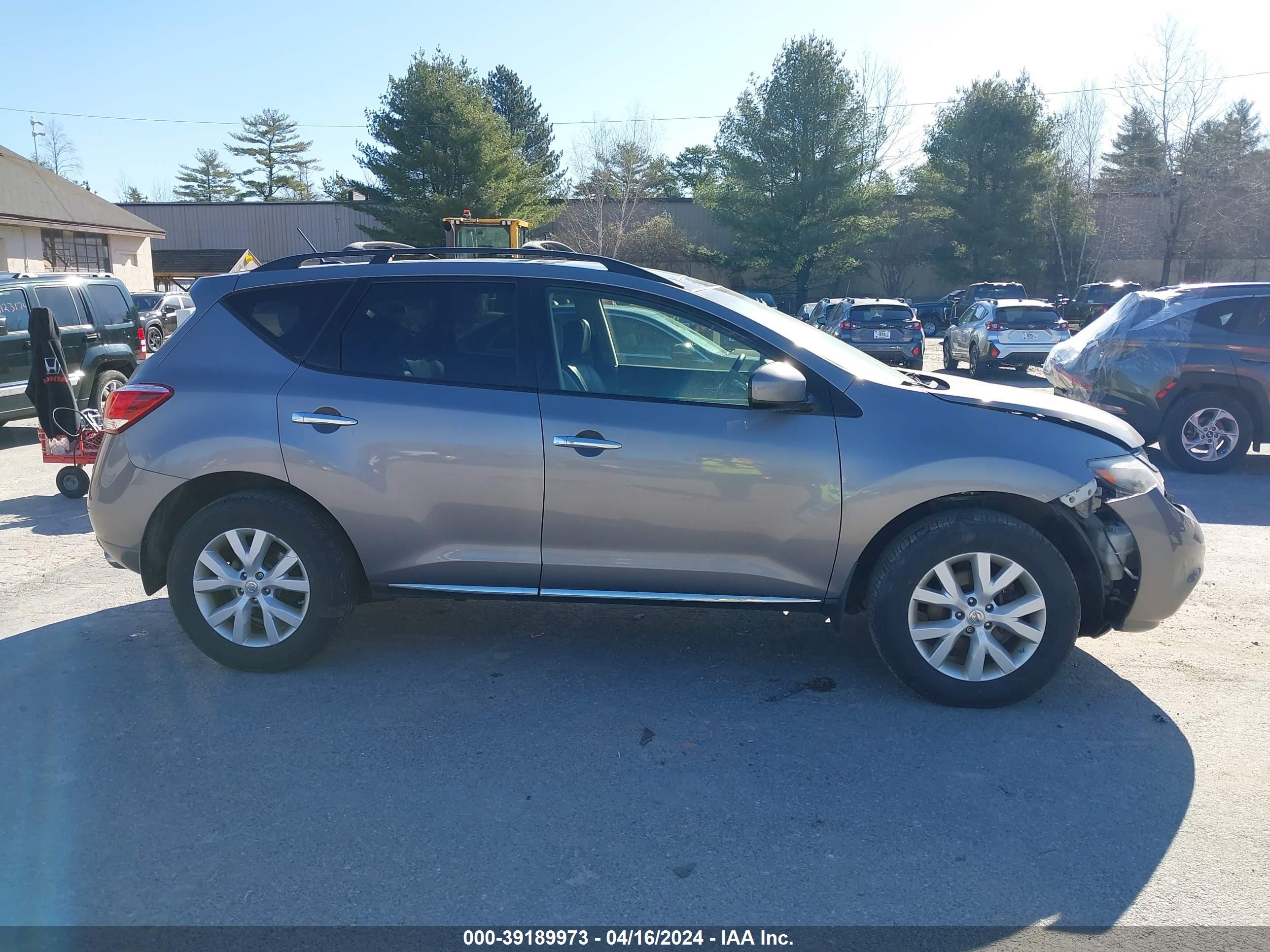 Photo 12 VIN: JN8AZ1MW1CW238217 - NISSAN MURANO 