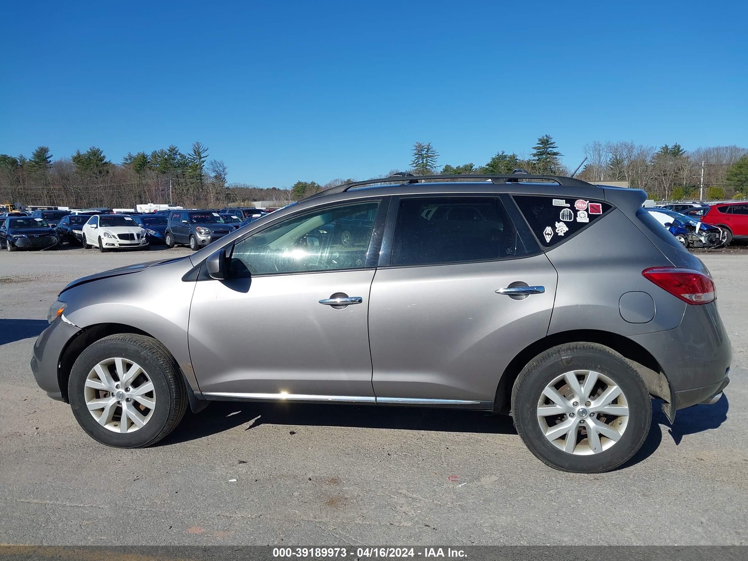 Photo 13 VIN: JN8AZ1MW1CW238217 - NISSAN MURANO 