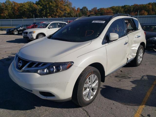 Photo 1 VIN: JN8AZ1MW1EW508582 - NISSAN MURANO S 