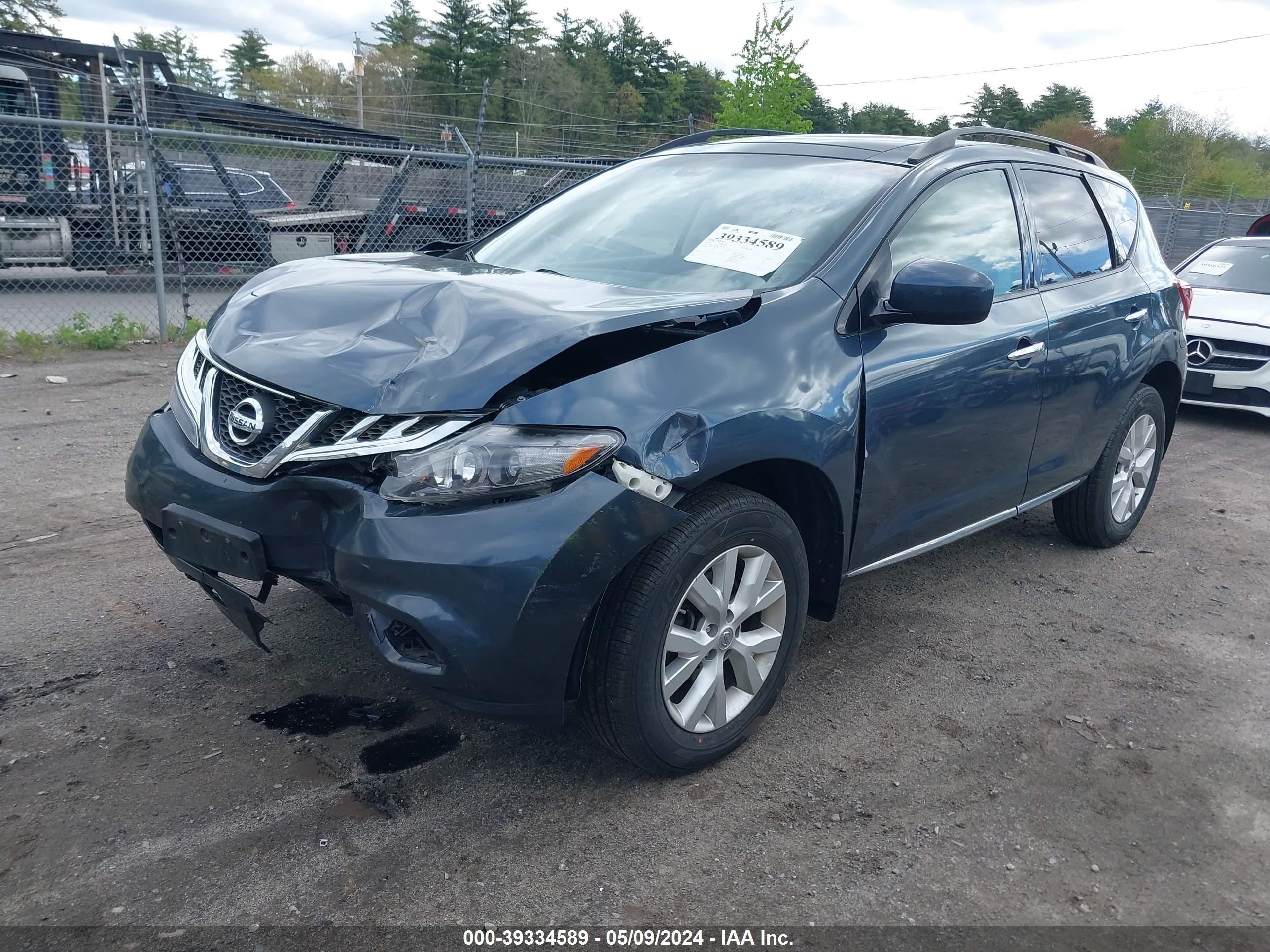 Photo 1 VIN: JN8AZ1MW1EW533112 - NISSAN MURANO 