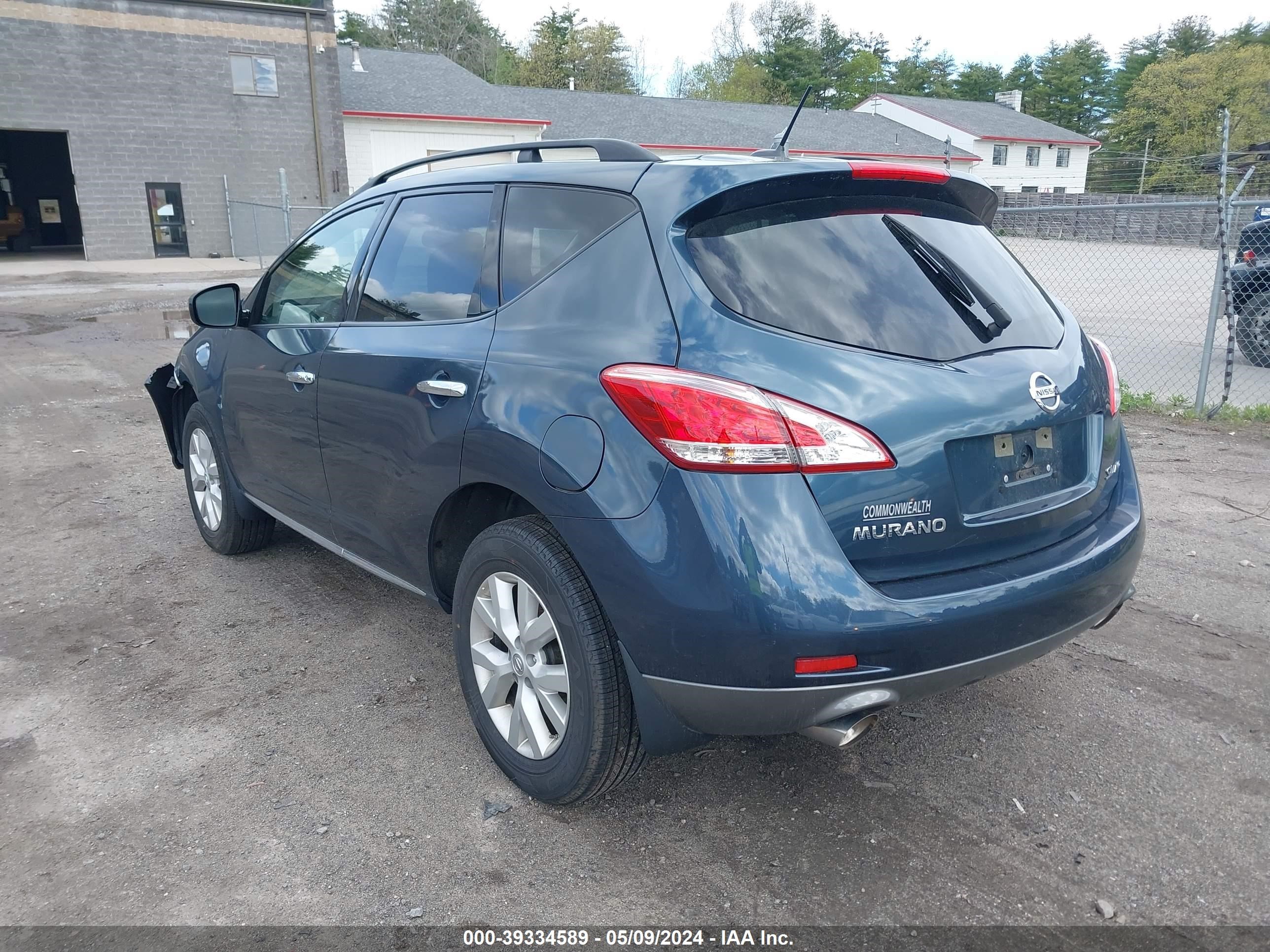 Photo 2 VIN: JN8AZ1MW1EW533112 - NISSAN MURANO 