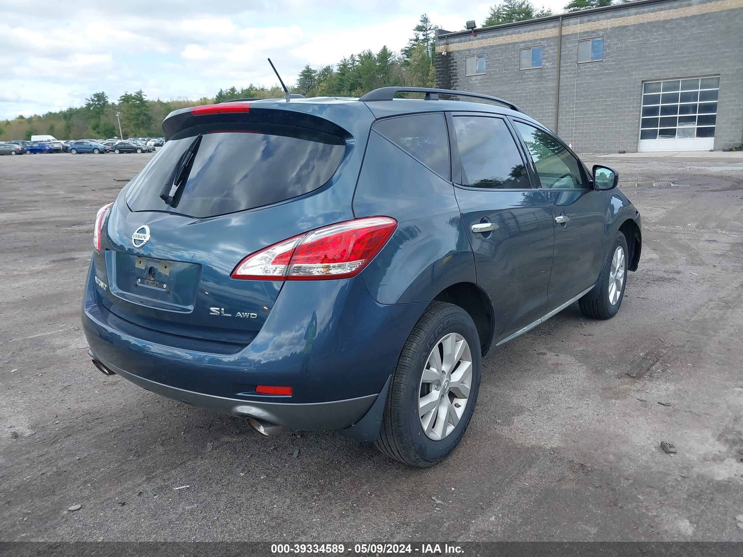 Photo 3 VIN: JN8AZ1MW1EW533112 - NISSAN MURANO 