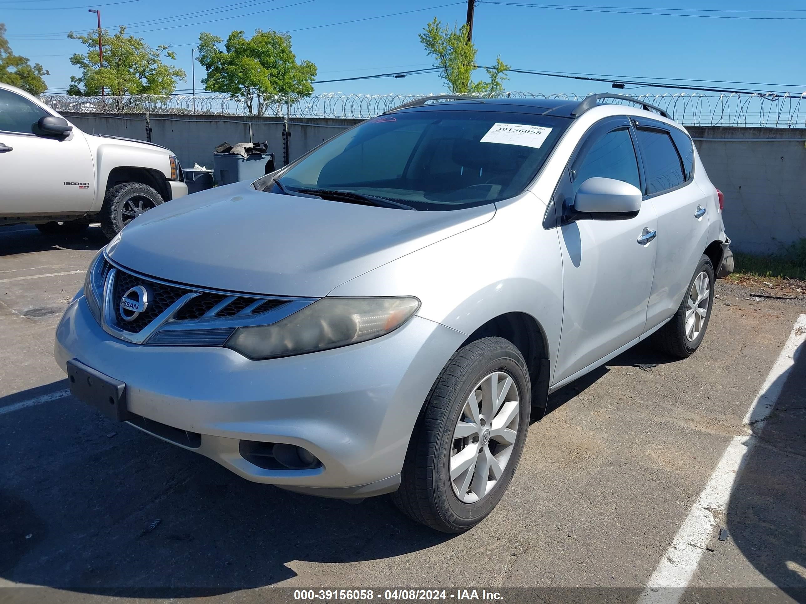 Photo 1 VIN: JN8AZ1MW2BW160920 - NISSAN MURANO 