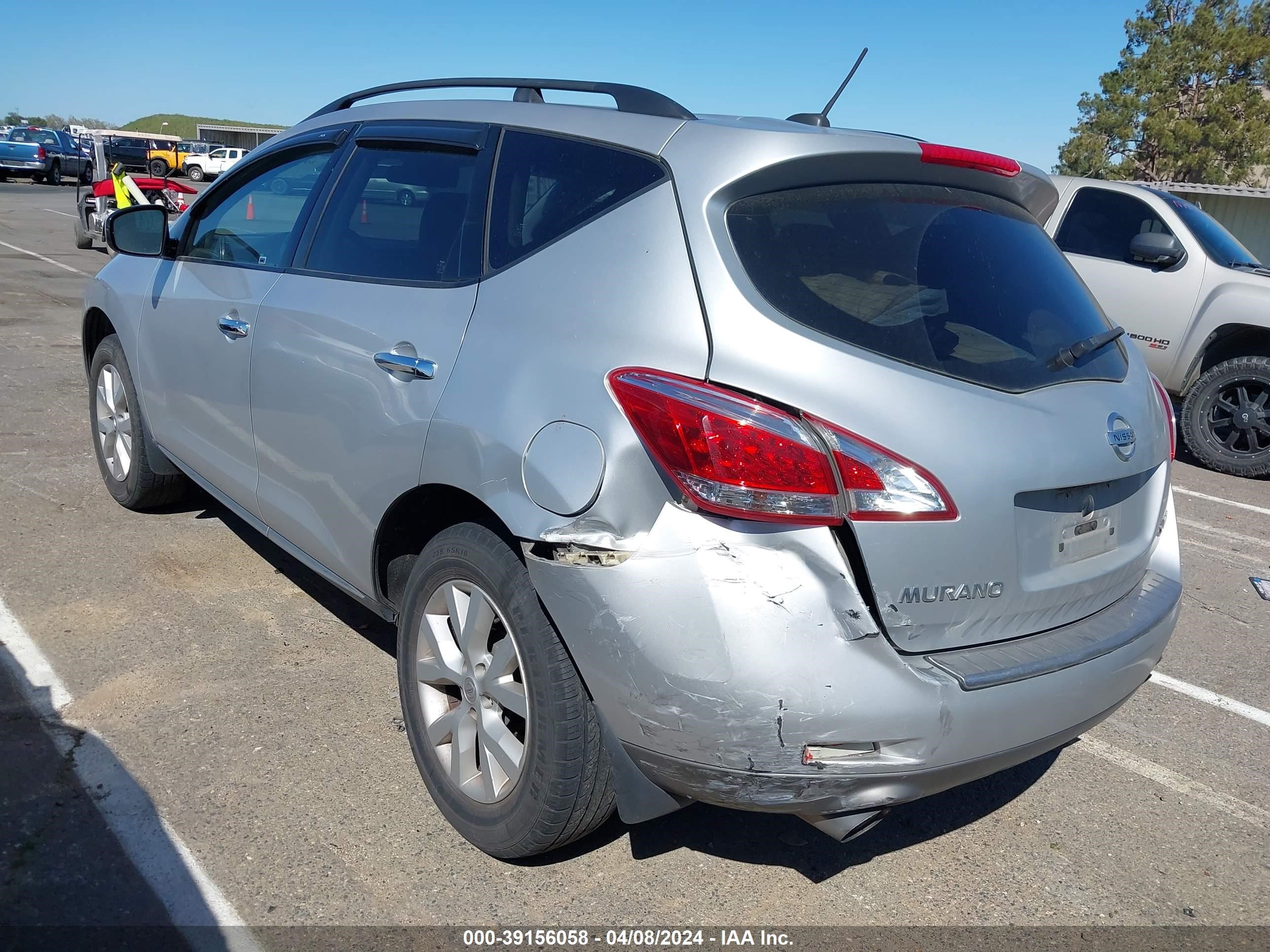 Photo 2 VIN: JN8AZ1MW2BW160920 - NISSAN MURANO 