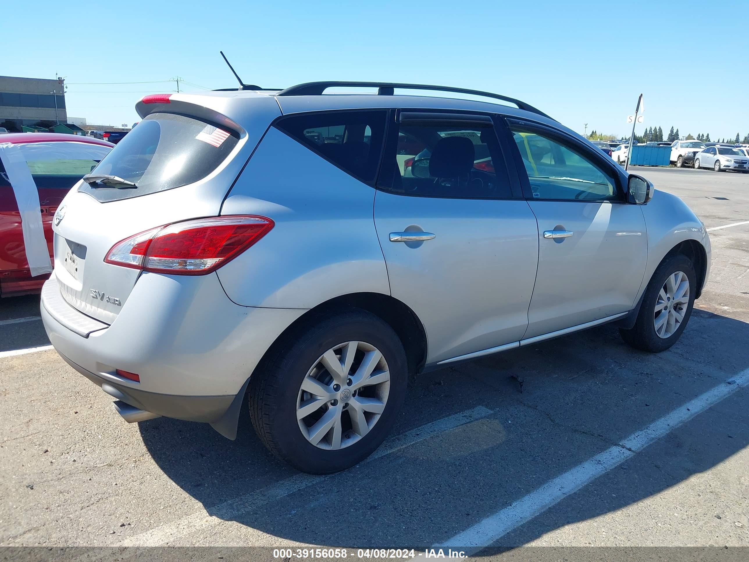 Photo 3 VIN: JN8AZ1MW2BW160920 - NISSAN MURANO 