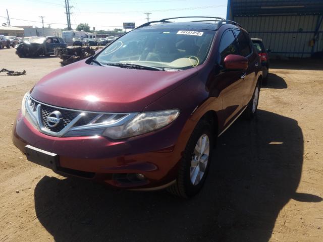 Photo 1 VIN: JN8AZ1MW2CW201497 - NISSAN MURANO S 