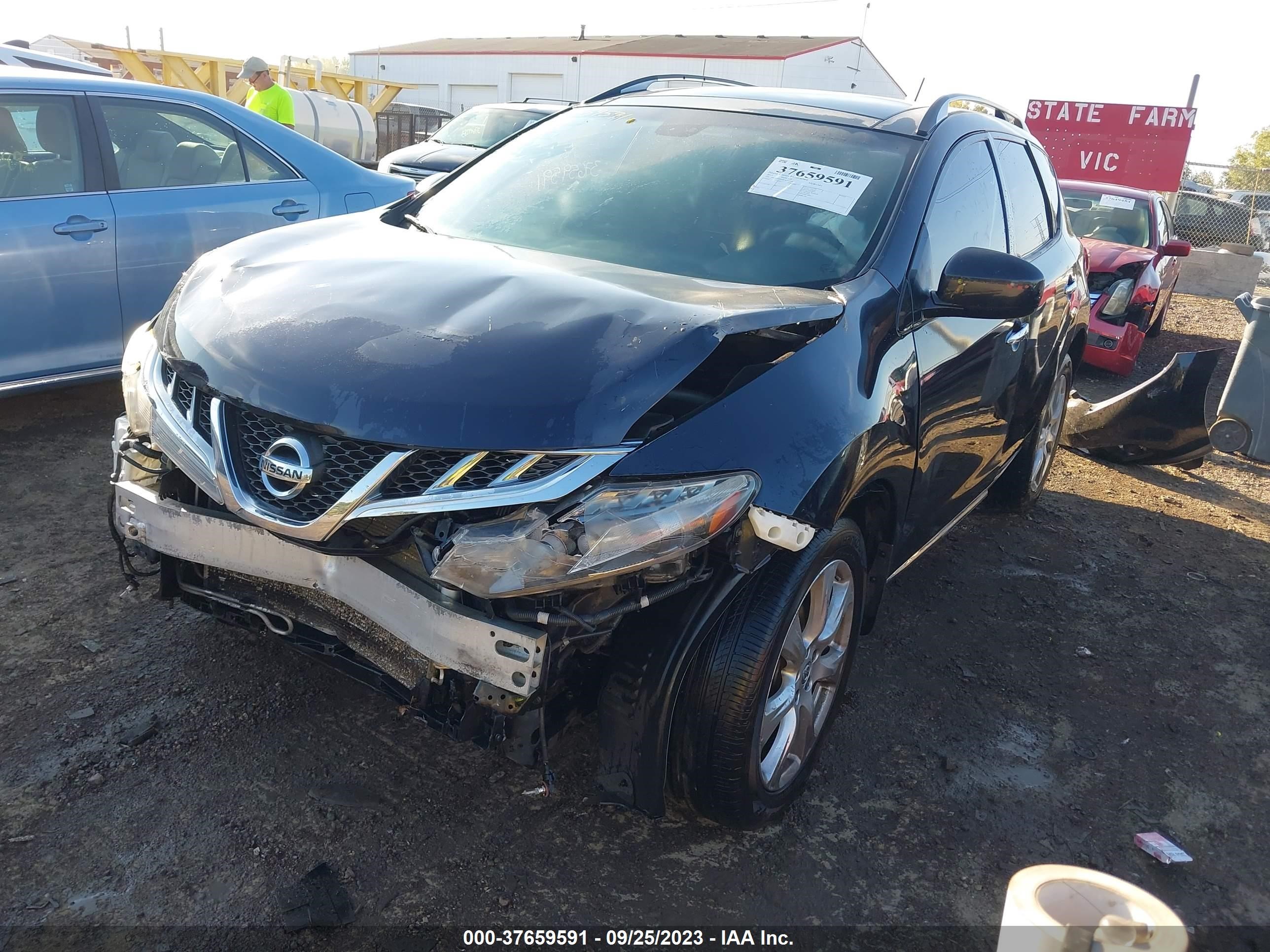 Photo 1 VIN: JN8AZ1MW2CW233169 - NISSAN MURANO 