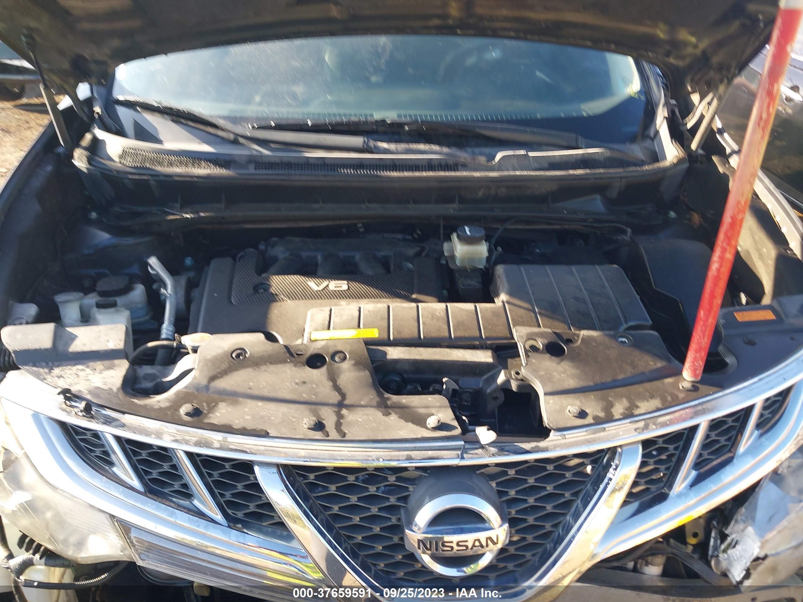 Photo 9 VIN: JN8AZ1MW2CW233169 - NISSAN MURANO 