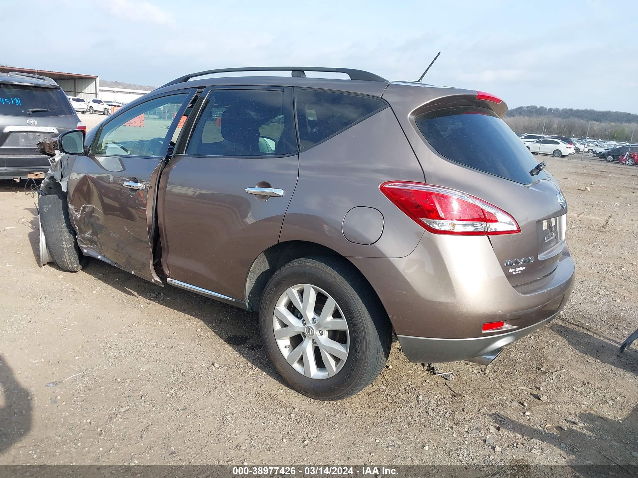 Photo 2 VIN: JN8AZ1MW2EW500586 - NISSAN MURANO 