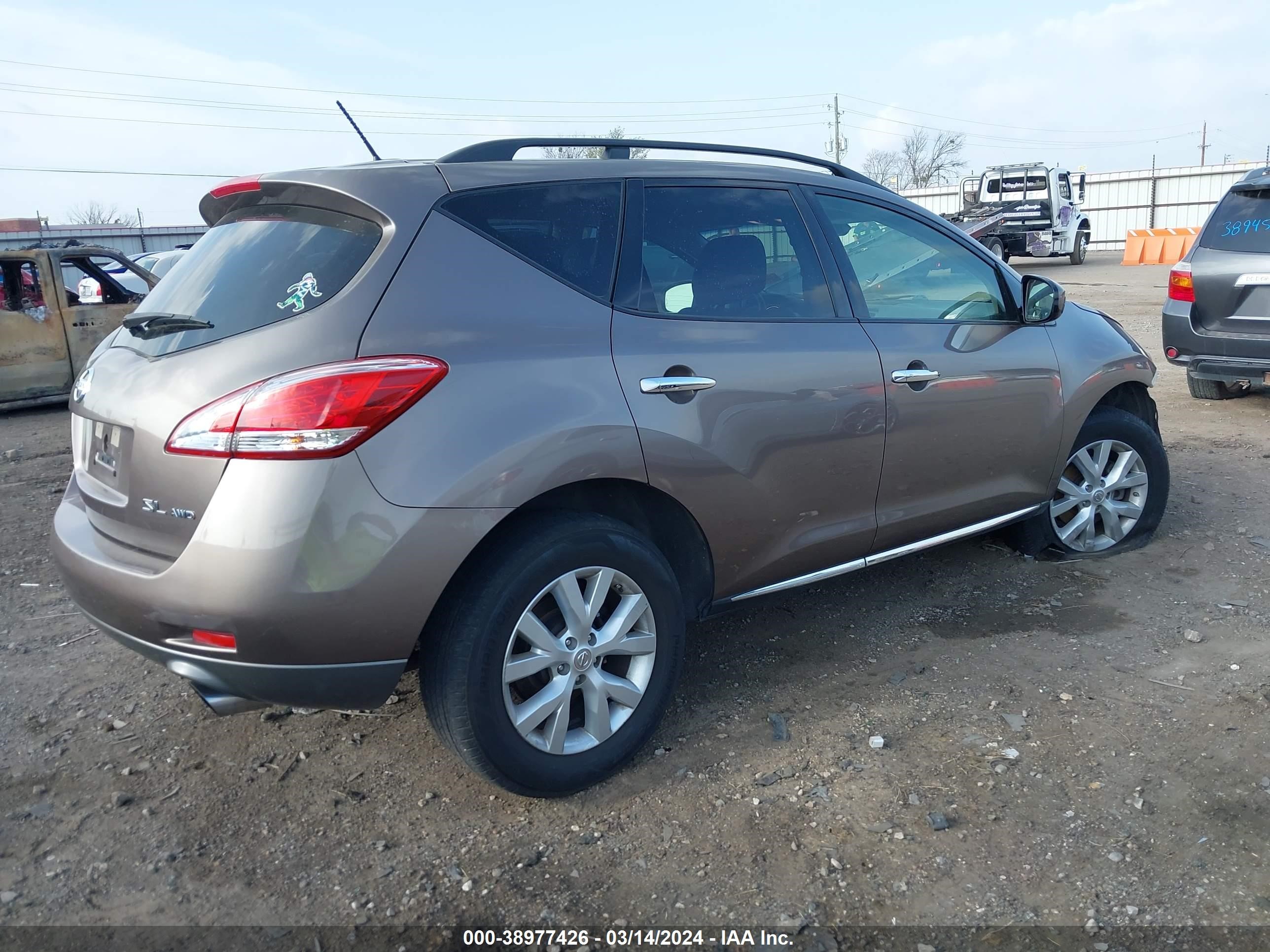 Photo 3 VIN: JN8AZ1MW2EW500586 - NISSAN MURANO 