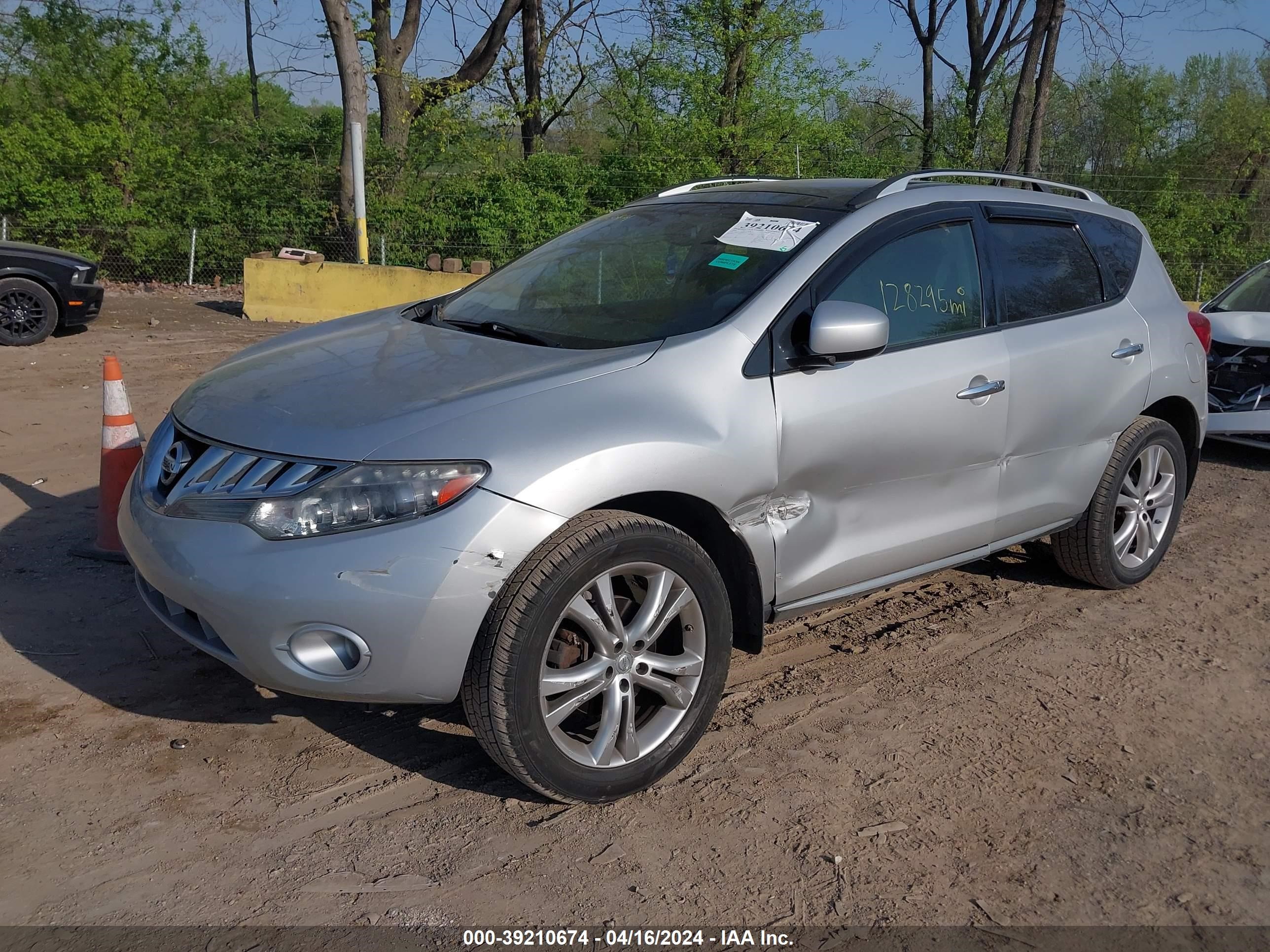 Photo 1 VIN: JN8AZ1MW3AW110106 - NISSAN MURANO 