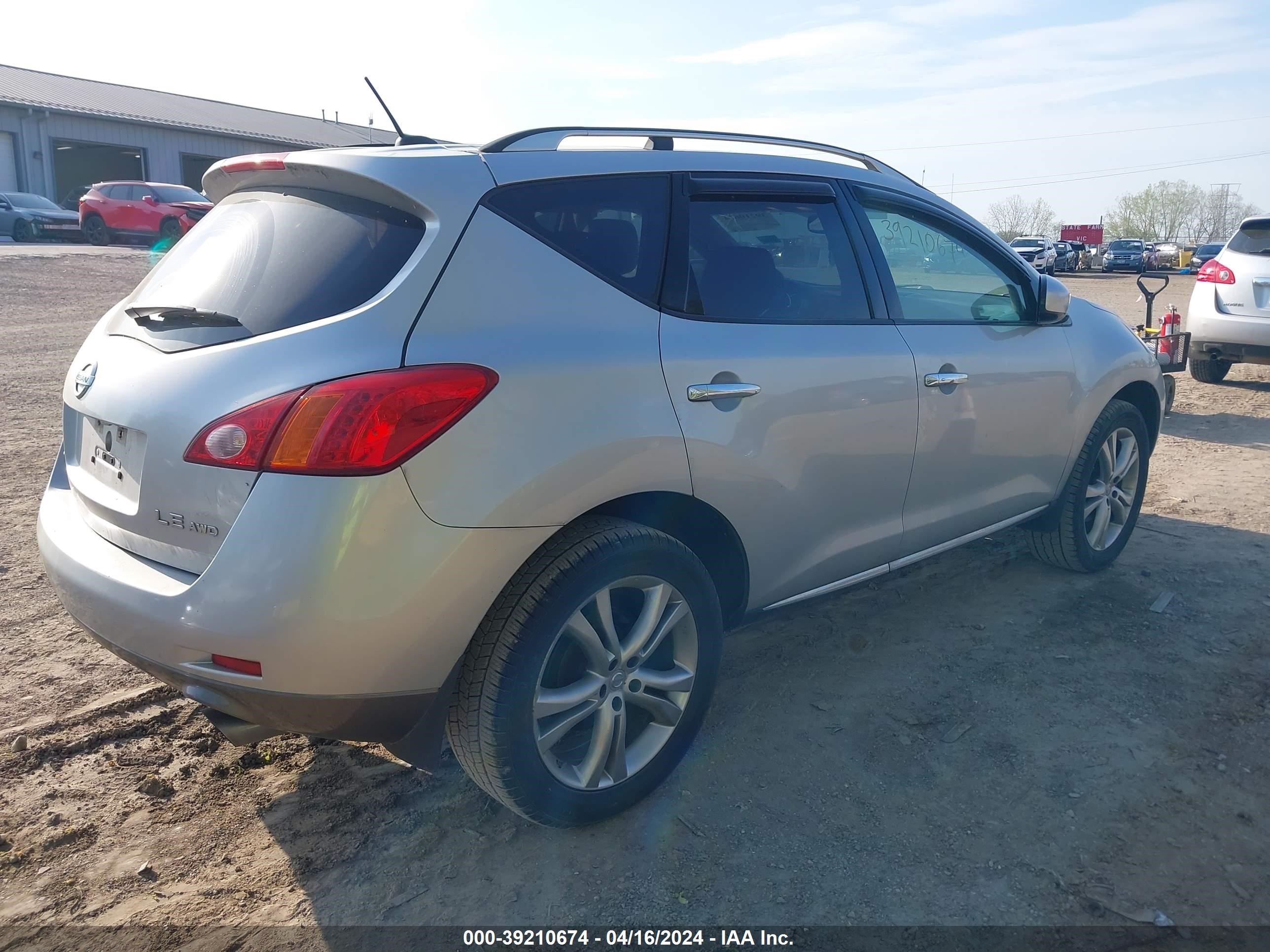 Photo 3 VIN: JN8AZ1MW3AW110106 - NISSAN MURANO 