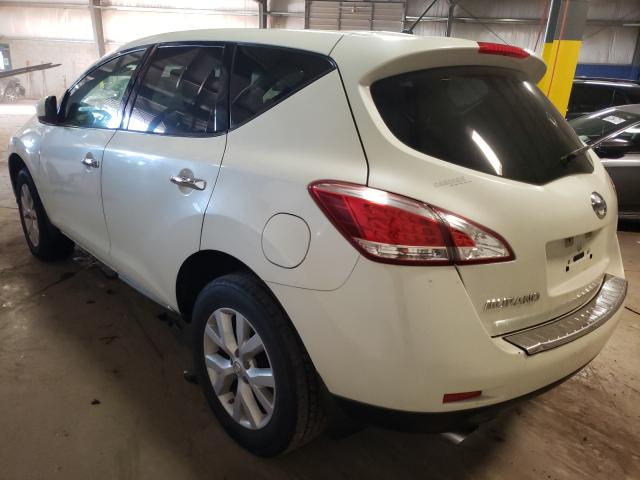 Photo 2 VIN: JN8AZ1MW3BW159646 - NISSAN MURANO S 