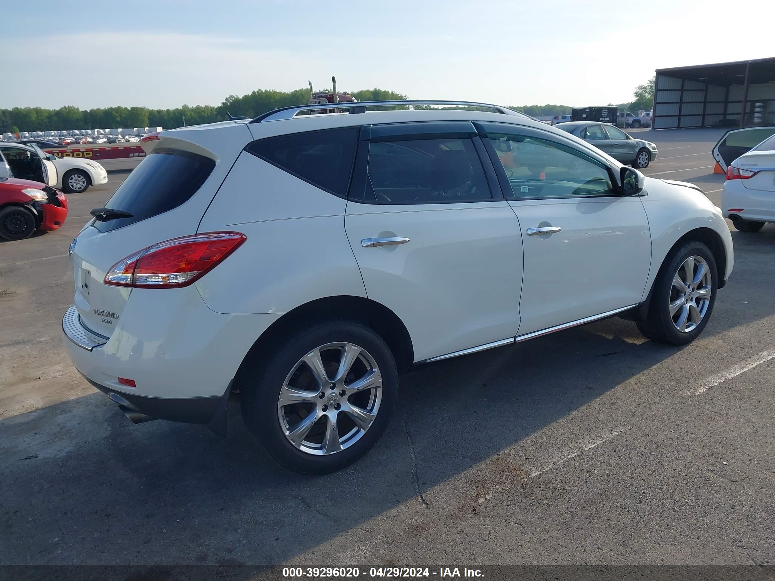 Photo 3 VIN: JN8AZ1MW3CW223203 - NISSAN MURANO 