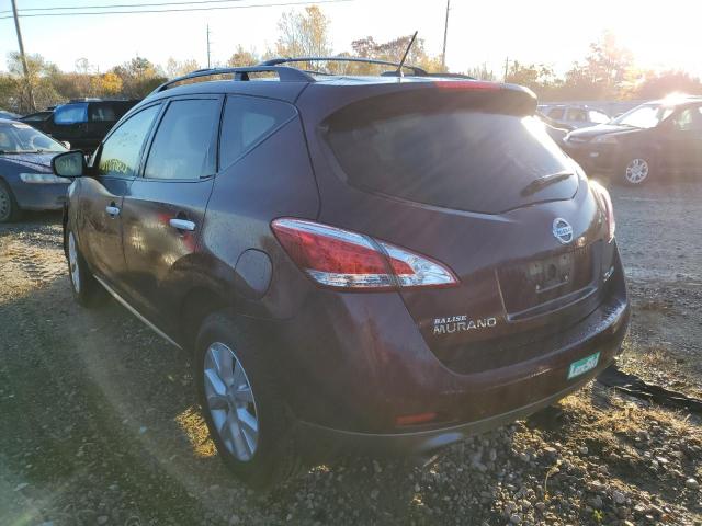 Photo 2 VIN: JN8AZ1MW3EW519261 - NISSAN MURANO S 