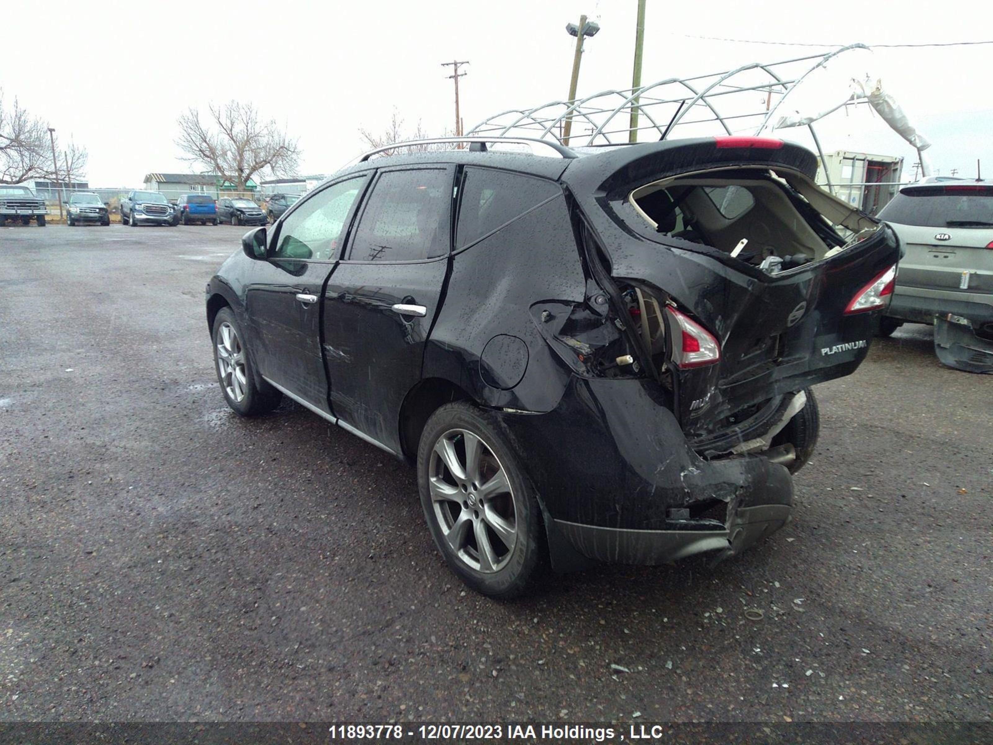 Photo 2 VIN: JN8AZ1MW3EW520250 - NISSAN MURANO 