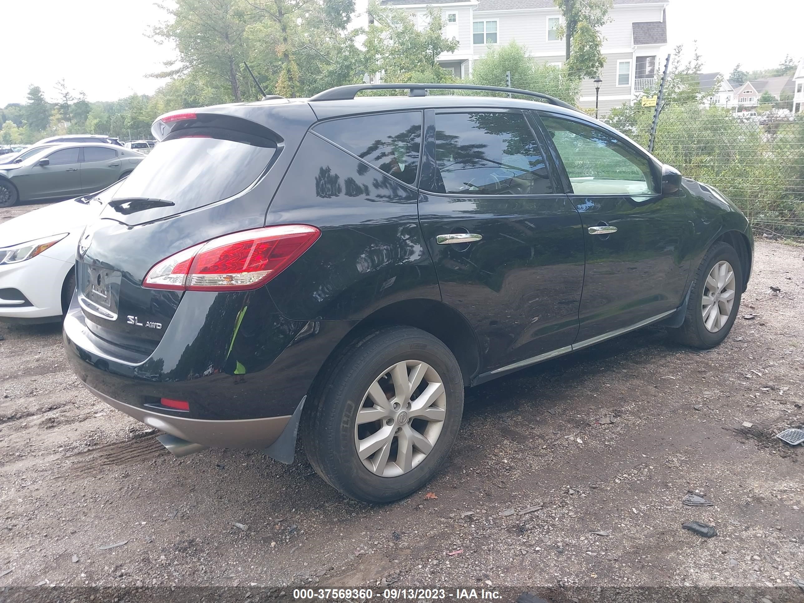 Photo 3 VIN: JN8AZ1MW4BW177542 - NISSAN MURANO 