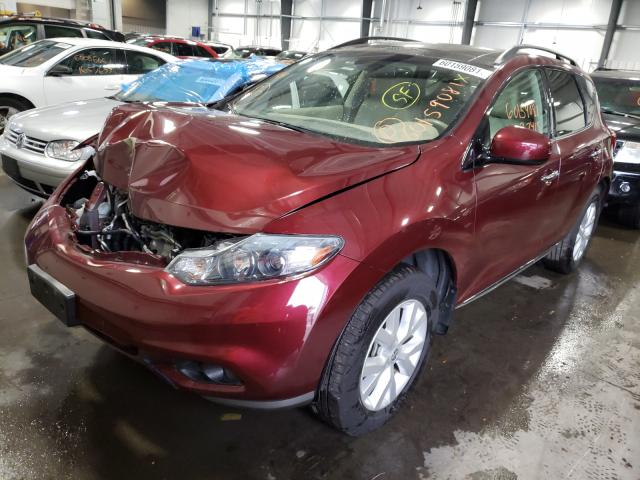 Photo 1 VIN: JN8AZ1MW4BW186614 - NISSAN MURANO S 