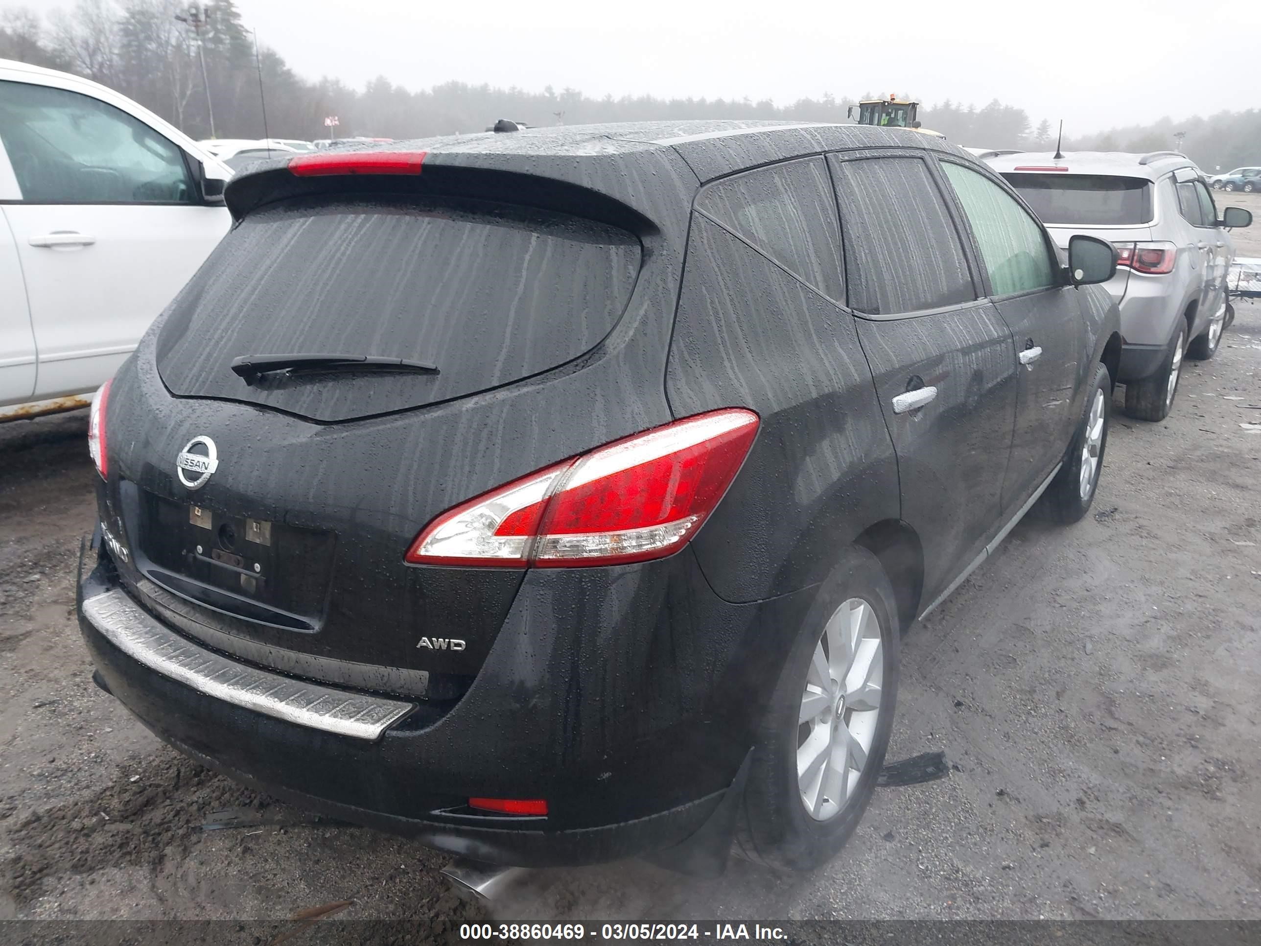 Photo 3 VIN: JN8AZ1MW4CW213747 - NISSAN MURANO 