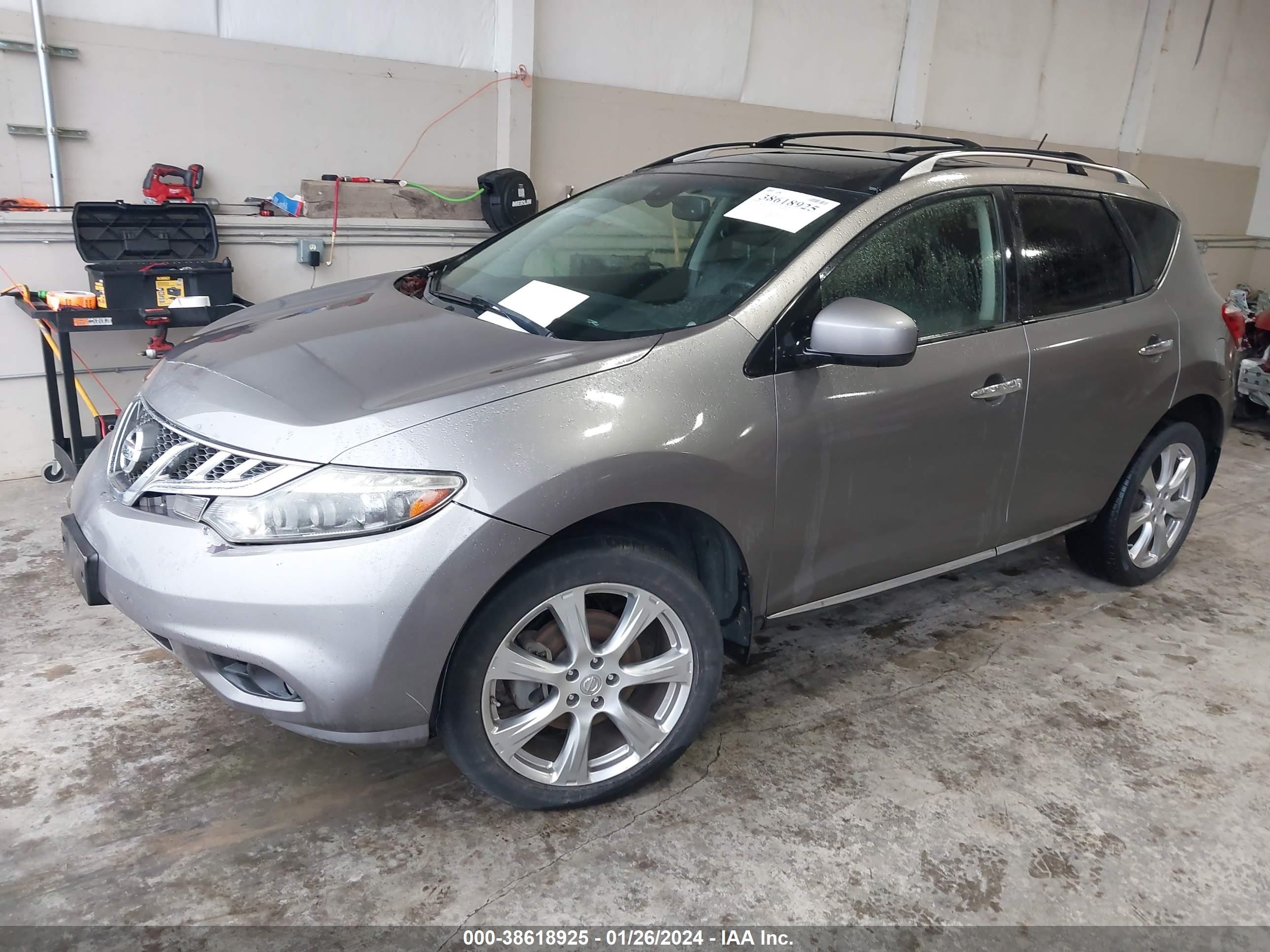 Photo 1 VIN: JN8AZ1MW4CW219676 - NISSAN MURANO 