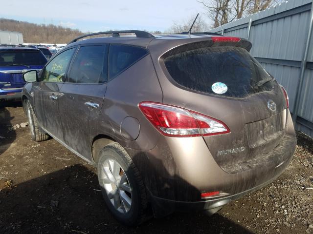 Photo 2 VIN: JN8AZ1MW4DW318709 - NISSAN MURANO S 