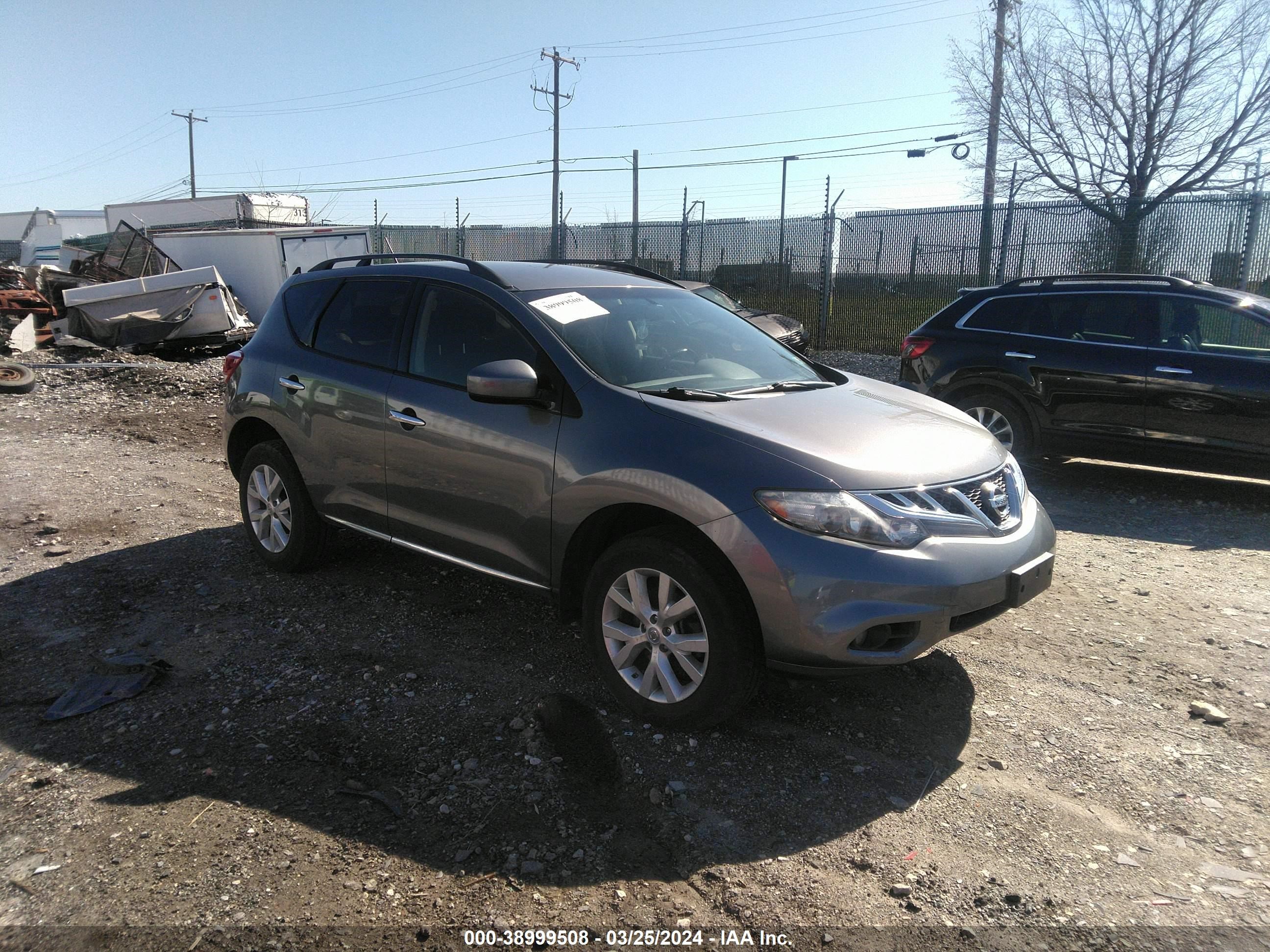 Photo 1 VIN: JN8AZ1MW4EW529538 - NISSAN MURANO 