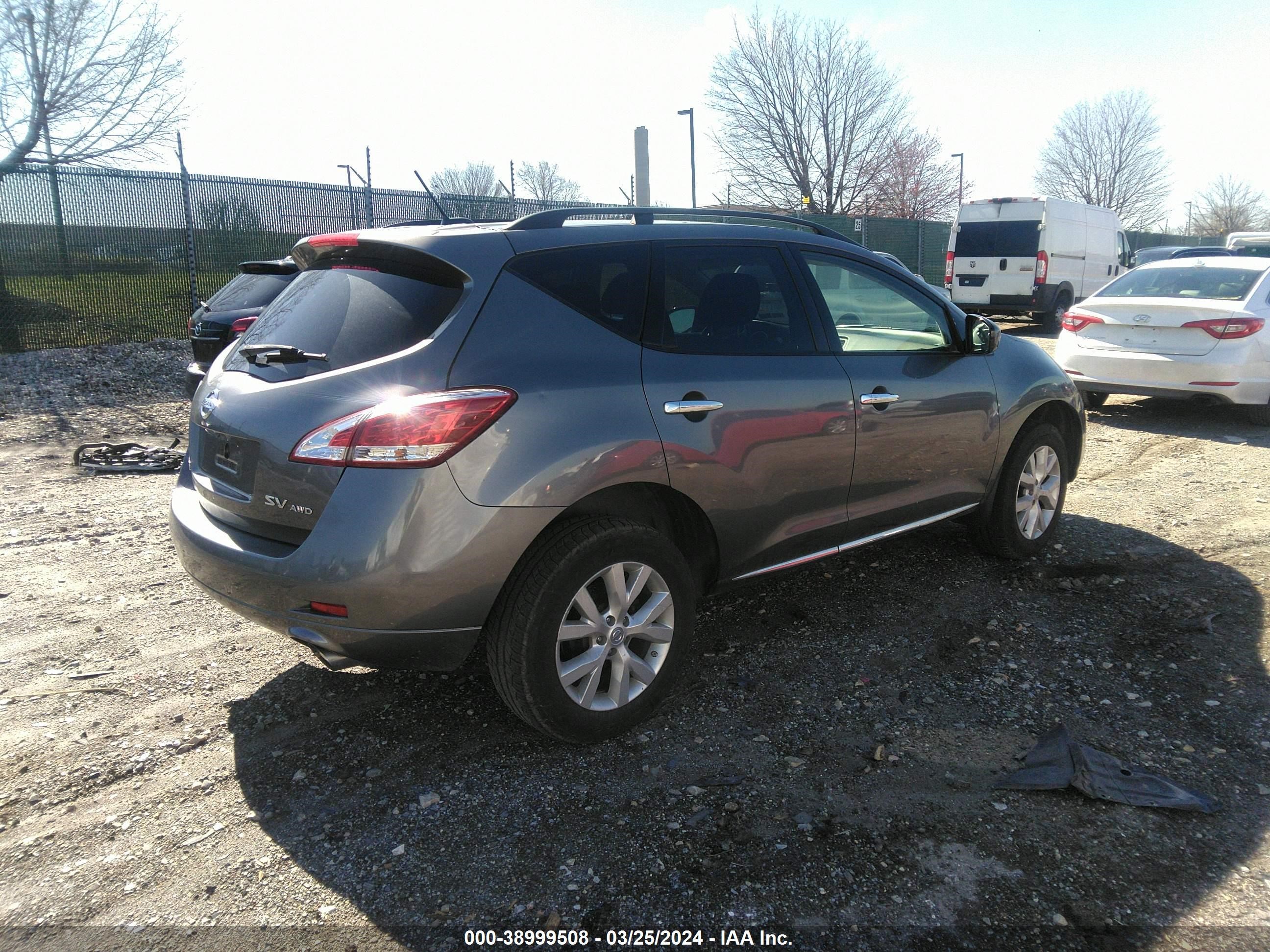 Photo 4 VIN: JN8AZ1MW4EW529538 - NISSAN MURANO 