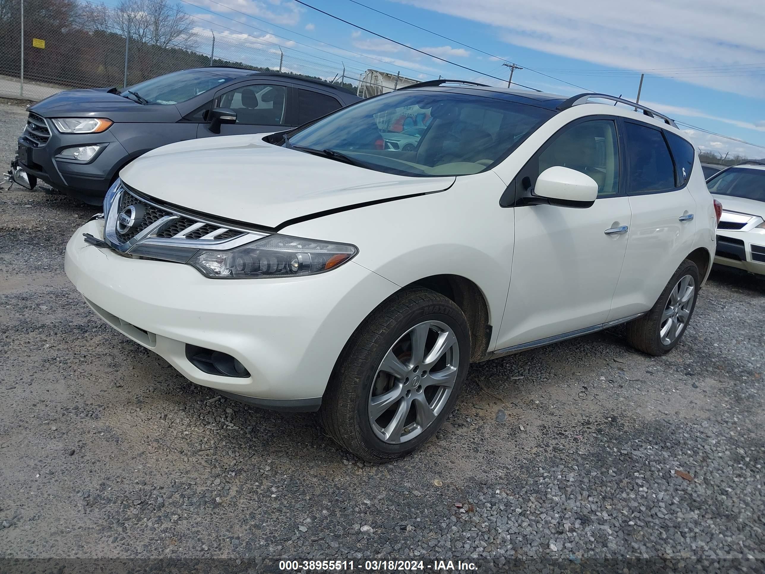 Photo 1 VIN: JN8AZ1MW4EW532083 - NISSAN MURANO 