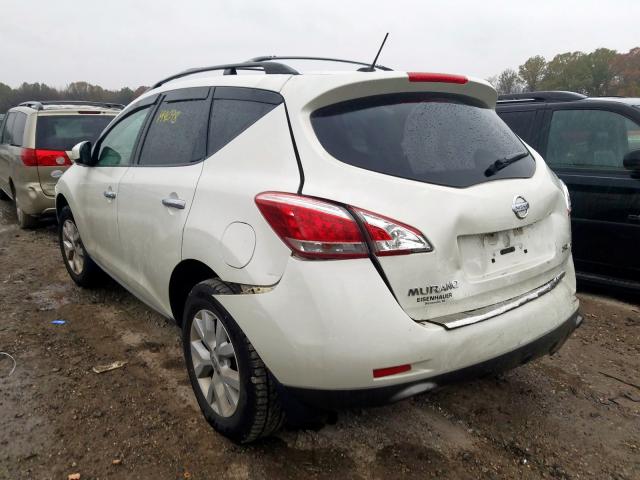 Photo 2 VIN: JN8AZ1MW5BW156148 - NISSAN MURANO S 