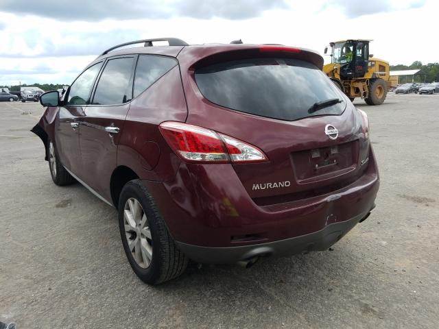 Photo 2 VIN: JN8AZ1MW5BW167683 - NISSAN MURANO S 