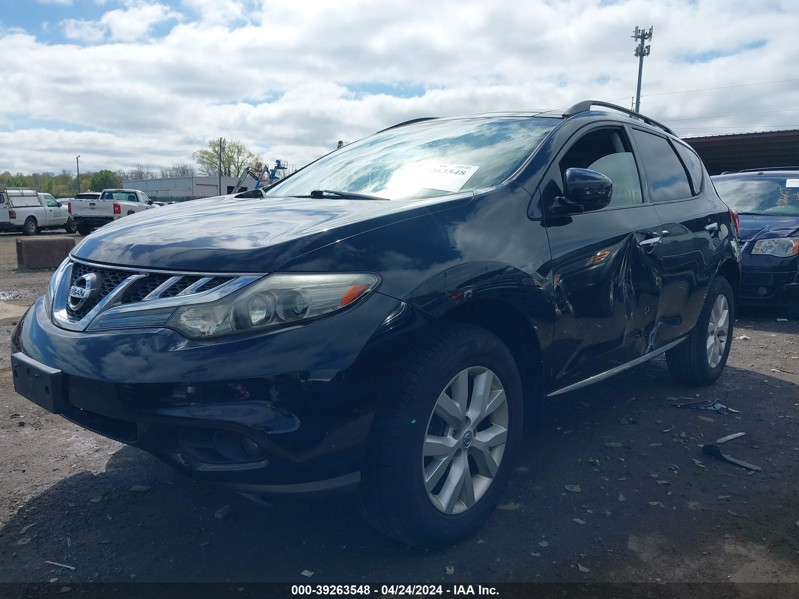 Photo 1 VIN: JN8AZ1MW5BW188453 - NISSAN MURANO 