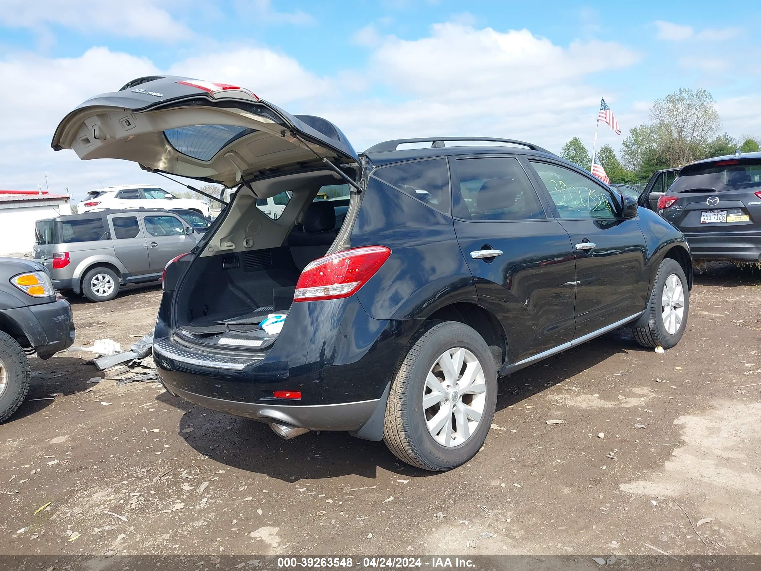 Photo 3 VIN: JN8AZ1MW5BW188453 - NISSAN MURANO 