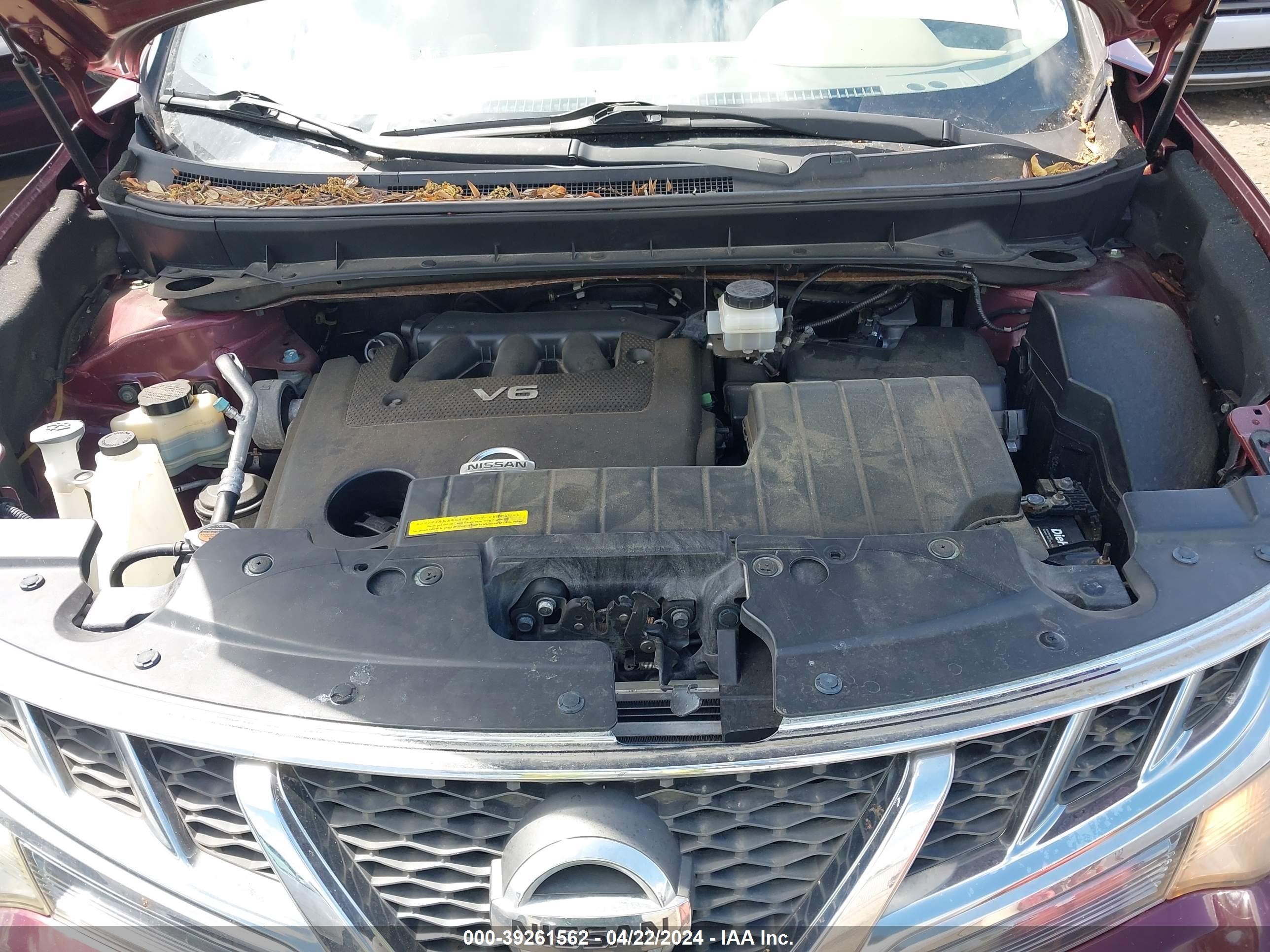 Photo 9 VIN: JN8AZ1MW5CW208427 - NISSAN MURANO 