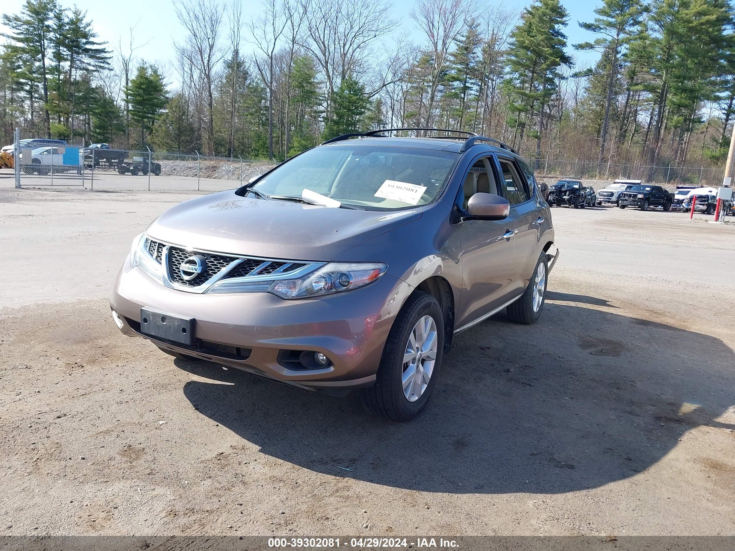 Photo 1 VIN: JN8AZ1MW5CW215460 - NISSAN MURANO 