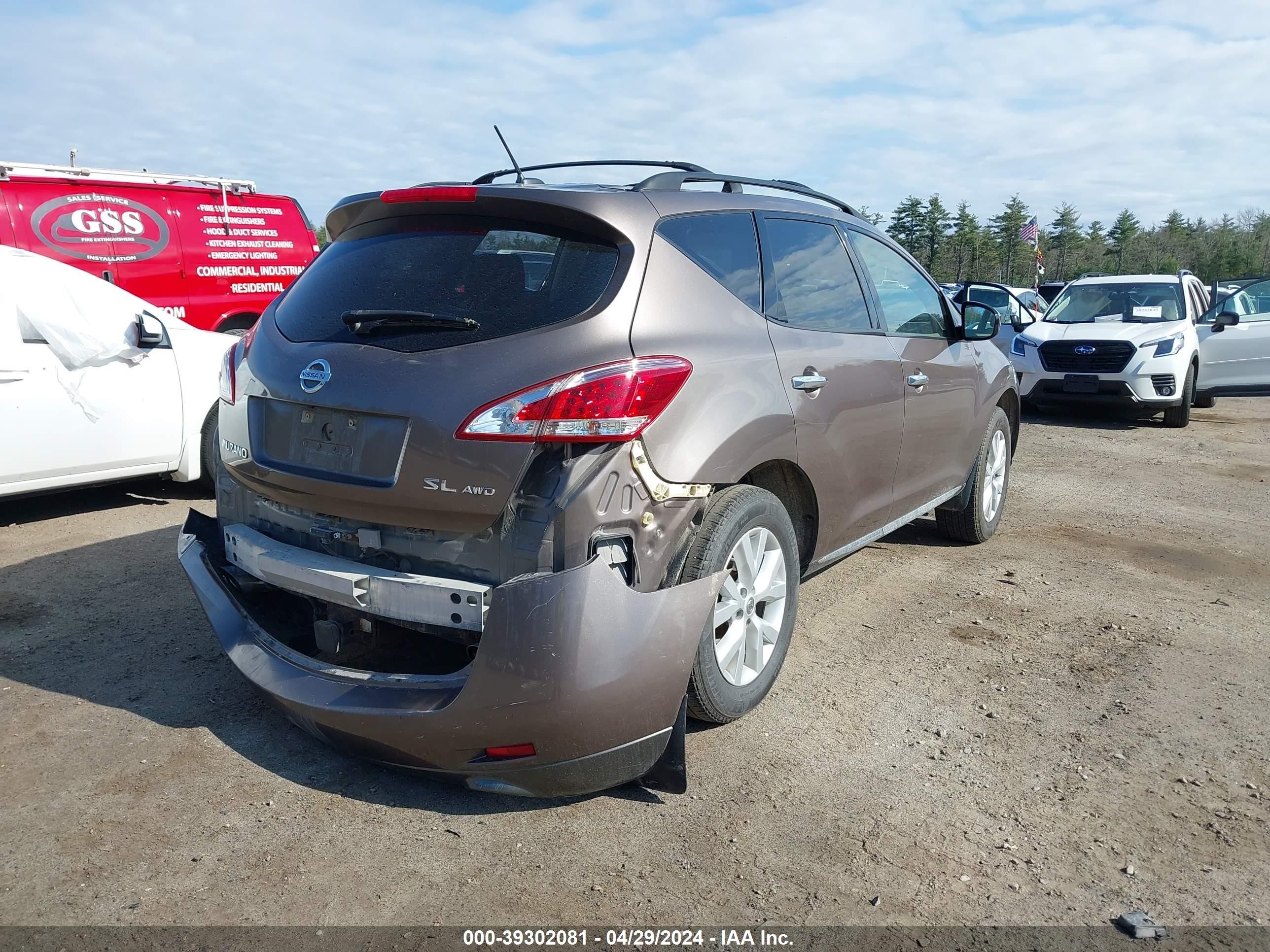 Photo 3 VIN: JN8AZ1MW5CW215460 - NISSAN MURANO 