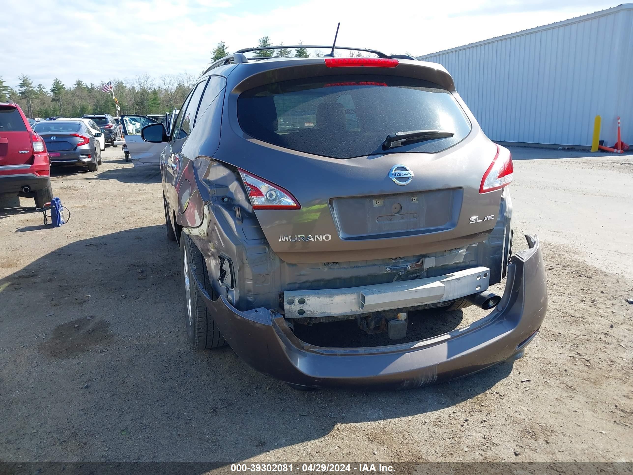 Photo 5 VIN: JN8AZ1MW5CW215460 - NISSAN MURANO 