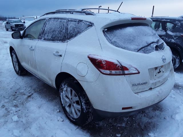 Photo 2 VIN: JN8AZ1MW5CW230413 - NISSAN MURANO S 