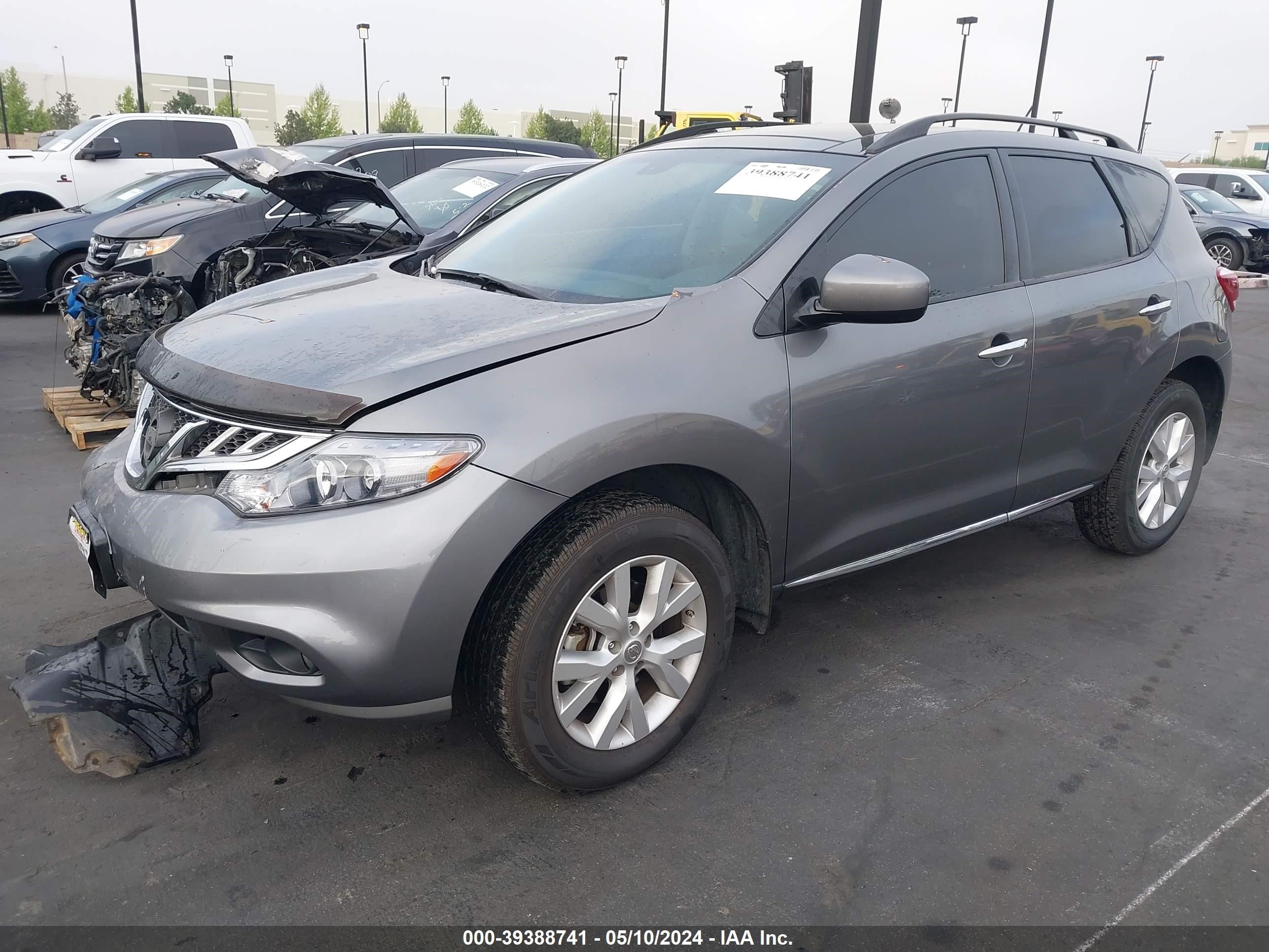 Photo 1 VIN: JN8AZ1MW5DW303961 - NISSAN MURANO 