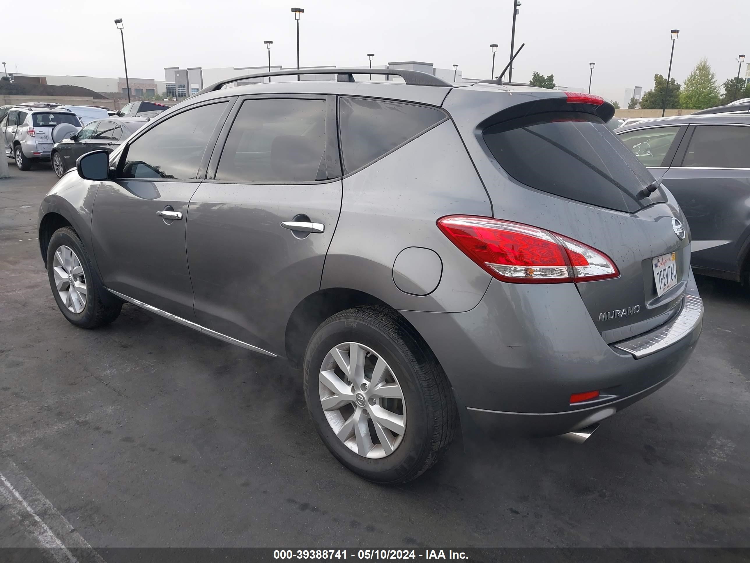 Photo 2 VIN: JN8AZ1MW5DW303961 - NISSAN MURANO 