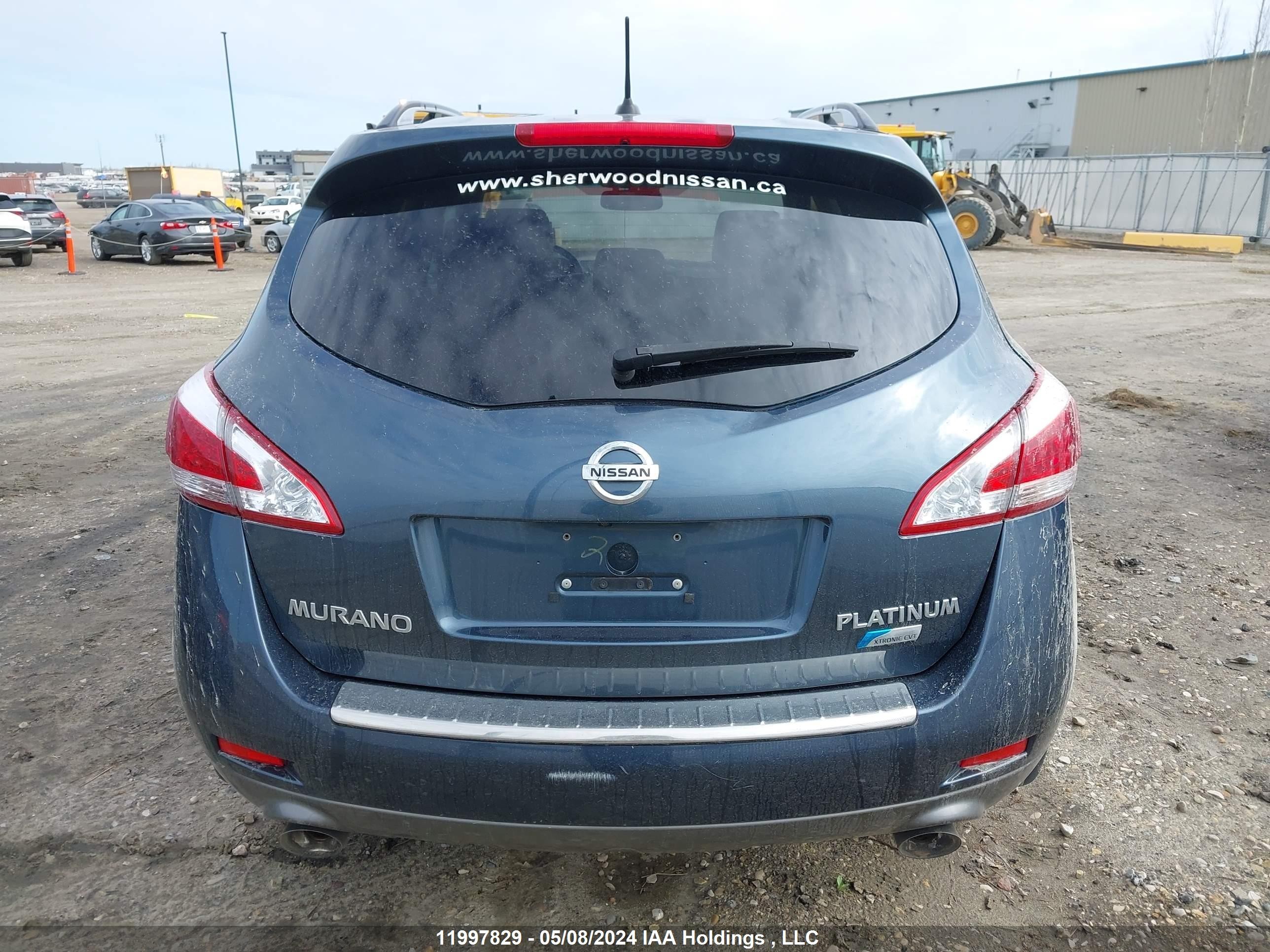 Photo 16 VIN: JN8AZ1MW6CW225110 - NISSAN MURANO 