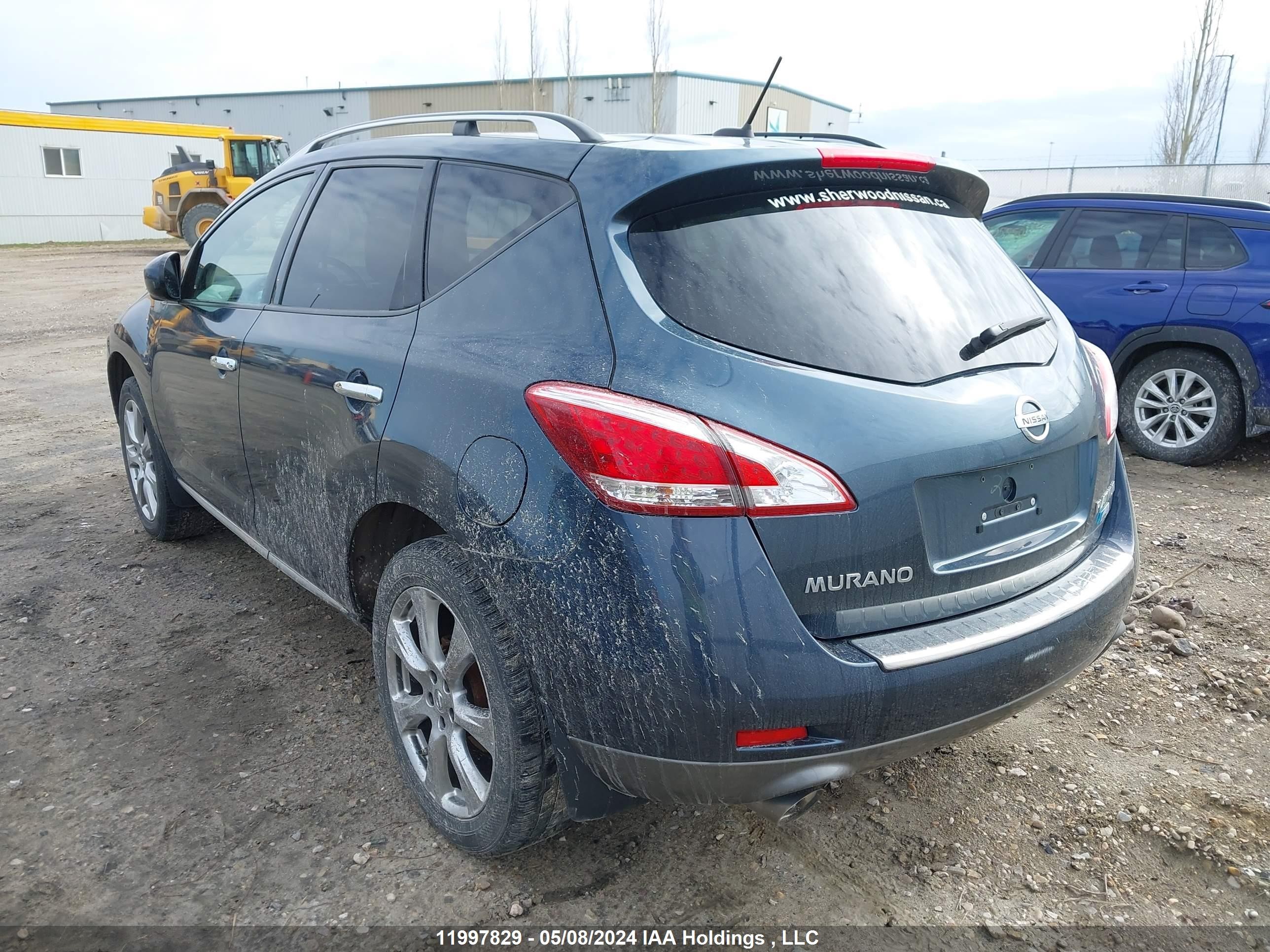 Photo 2 VIN: JN8AZ1MW6CW225110 - NISSAN MURANO 