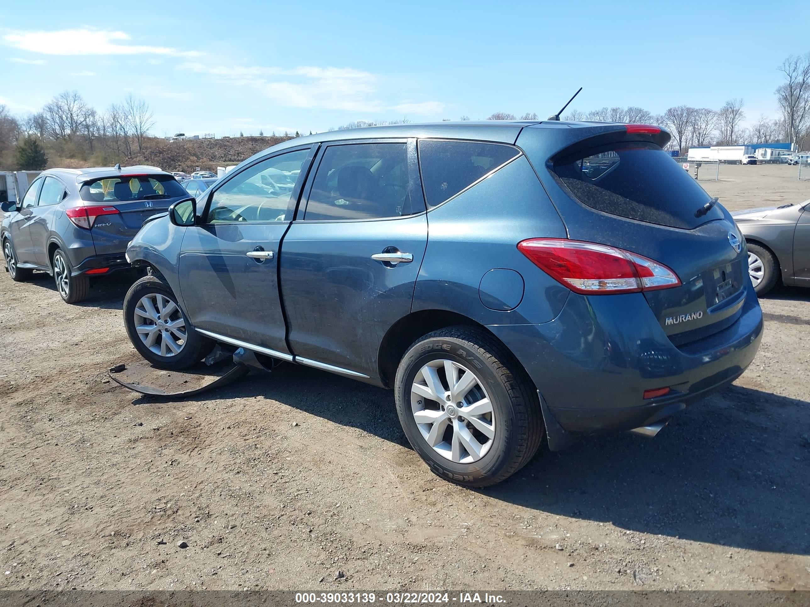 Photo 2 VIN: JN8AZ1MW6DW317092 - NISSAN MURANO 