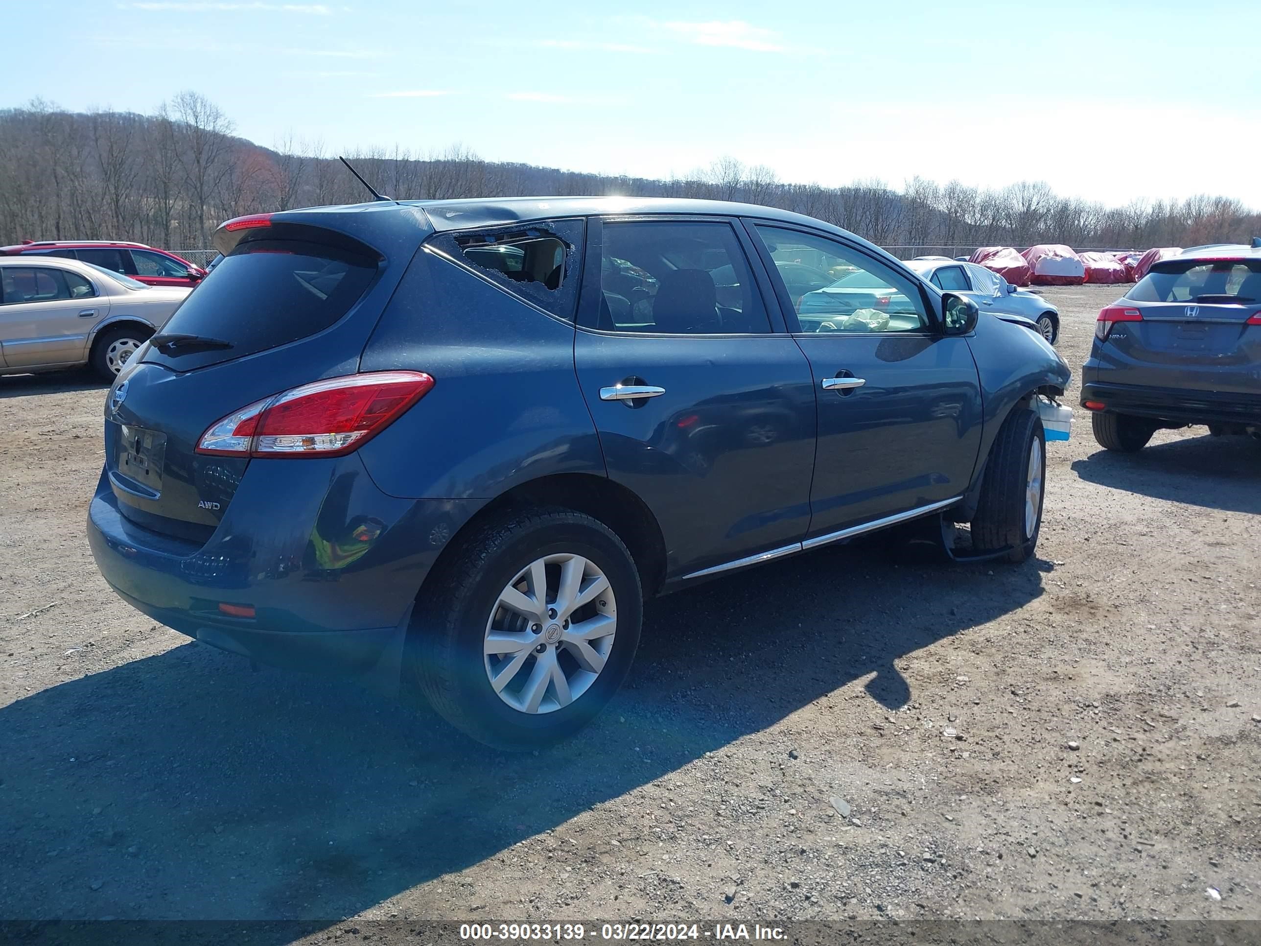 Photo 3 VIN: JN8AZ1MW6DW317092 - NISSAN MURANO 