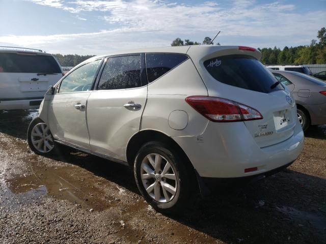 Photo 2 VIN: JN8AZ1MW7BW153784 - NISSAN MURANO S 