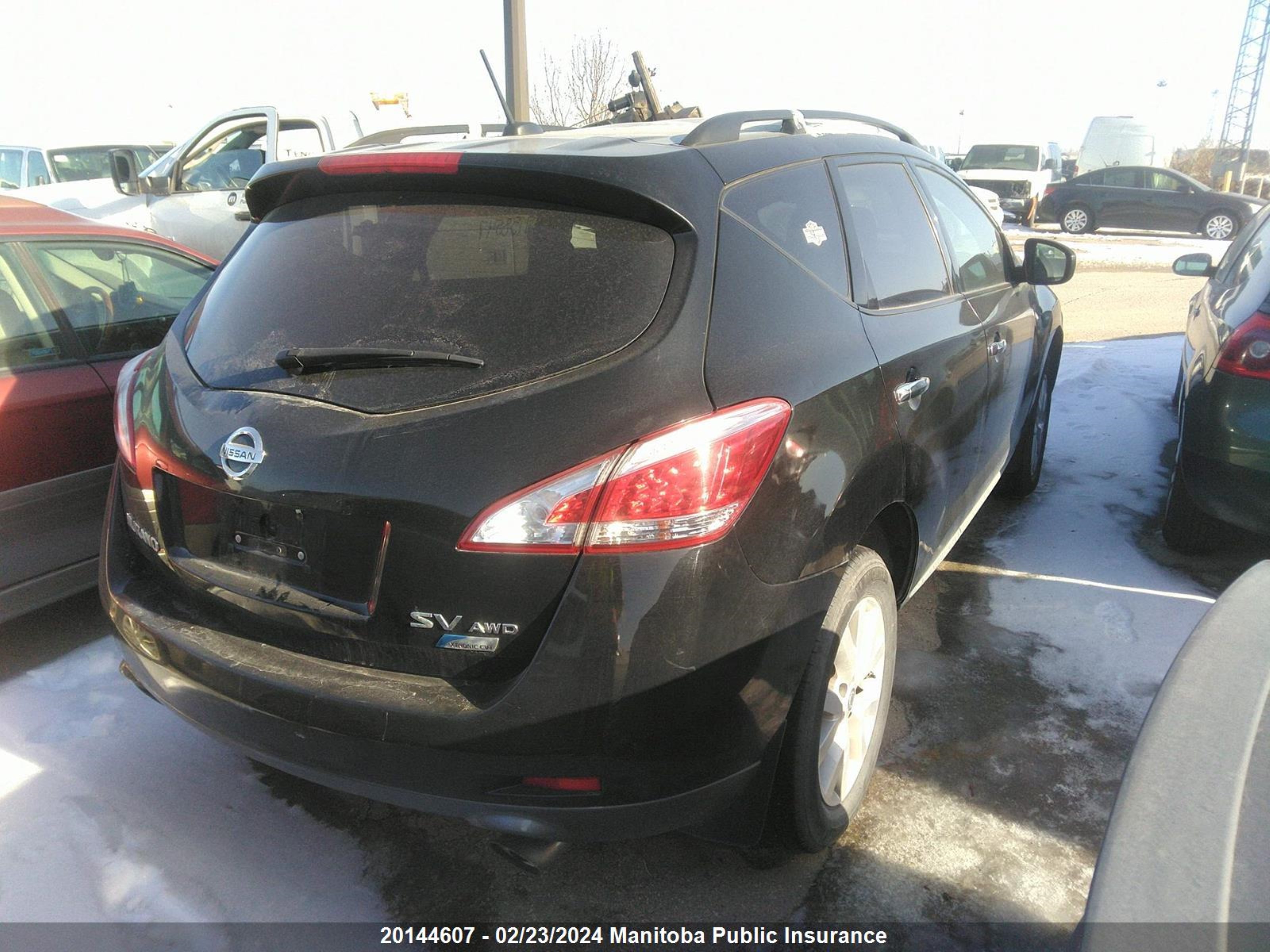 Photo 3 VIN: JN8AZ1MW7BW158547 - NISSAN MURANO 