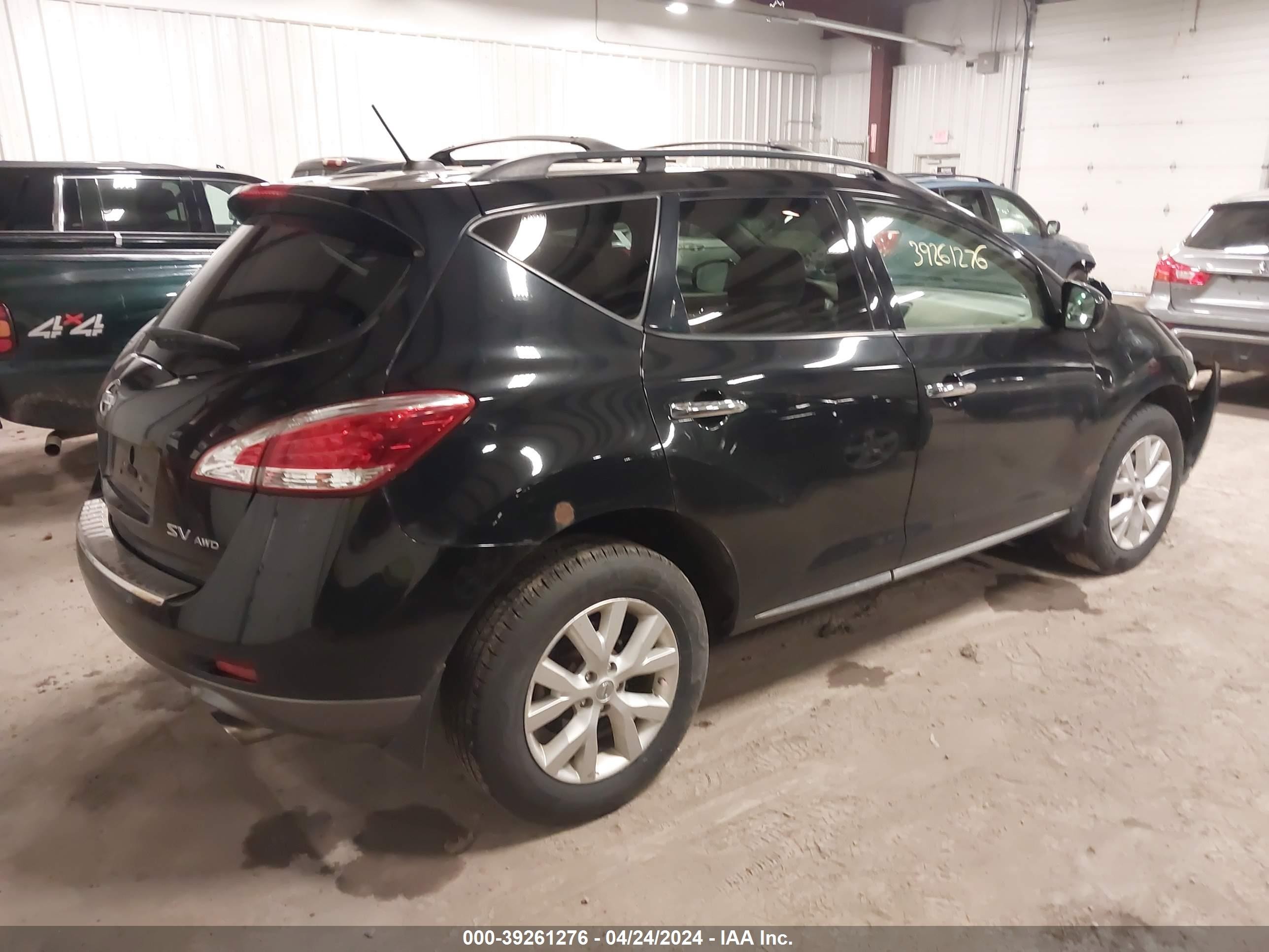 Photo 3 VIN: JN8AZ1MW7BW168947 - NISSAN MURANO 