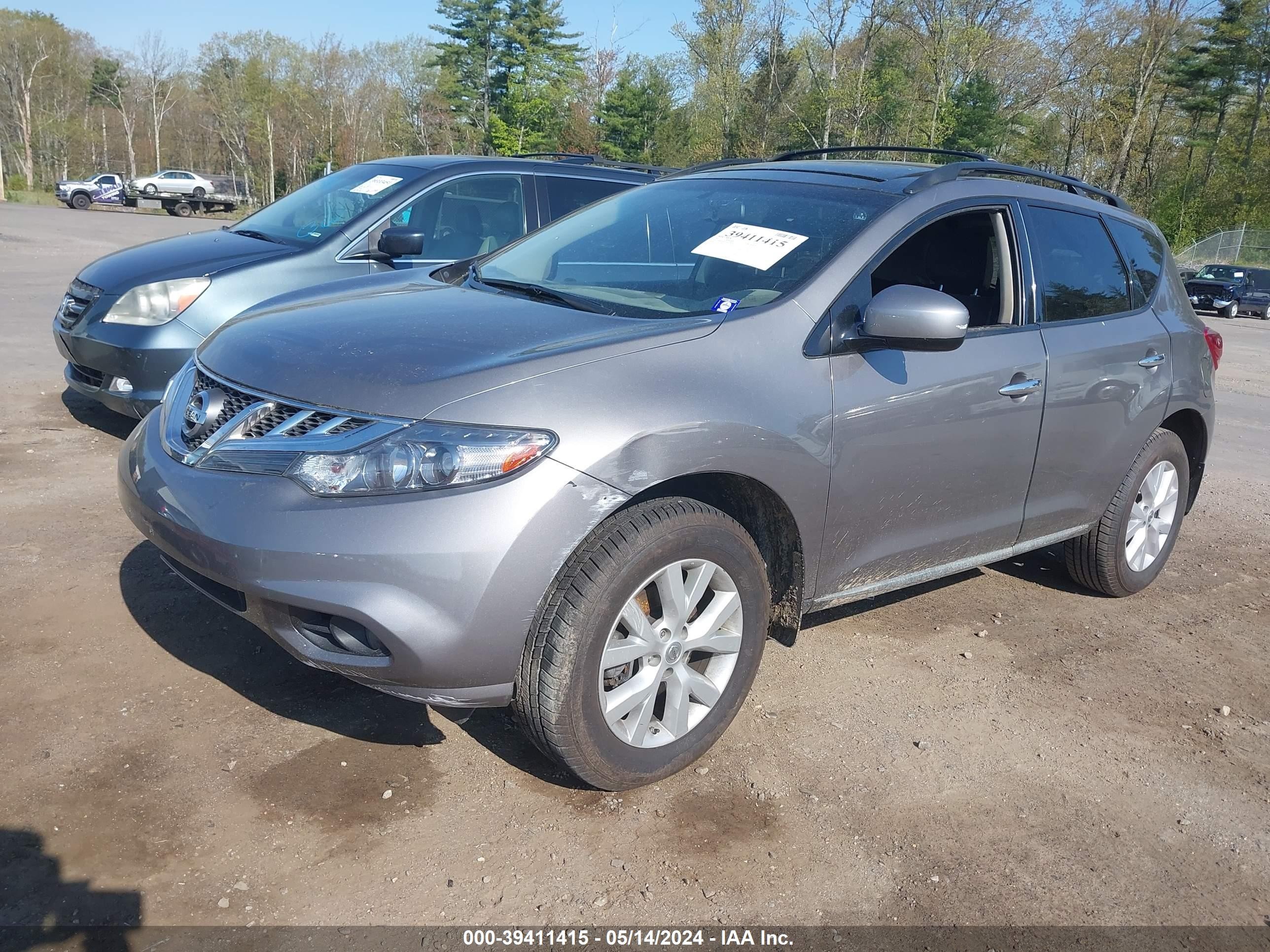 Photo 1 VIN: JN8AZ1MW7BW170696 - NISSAN MURANO 