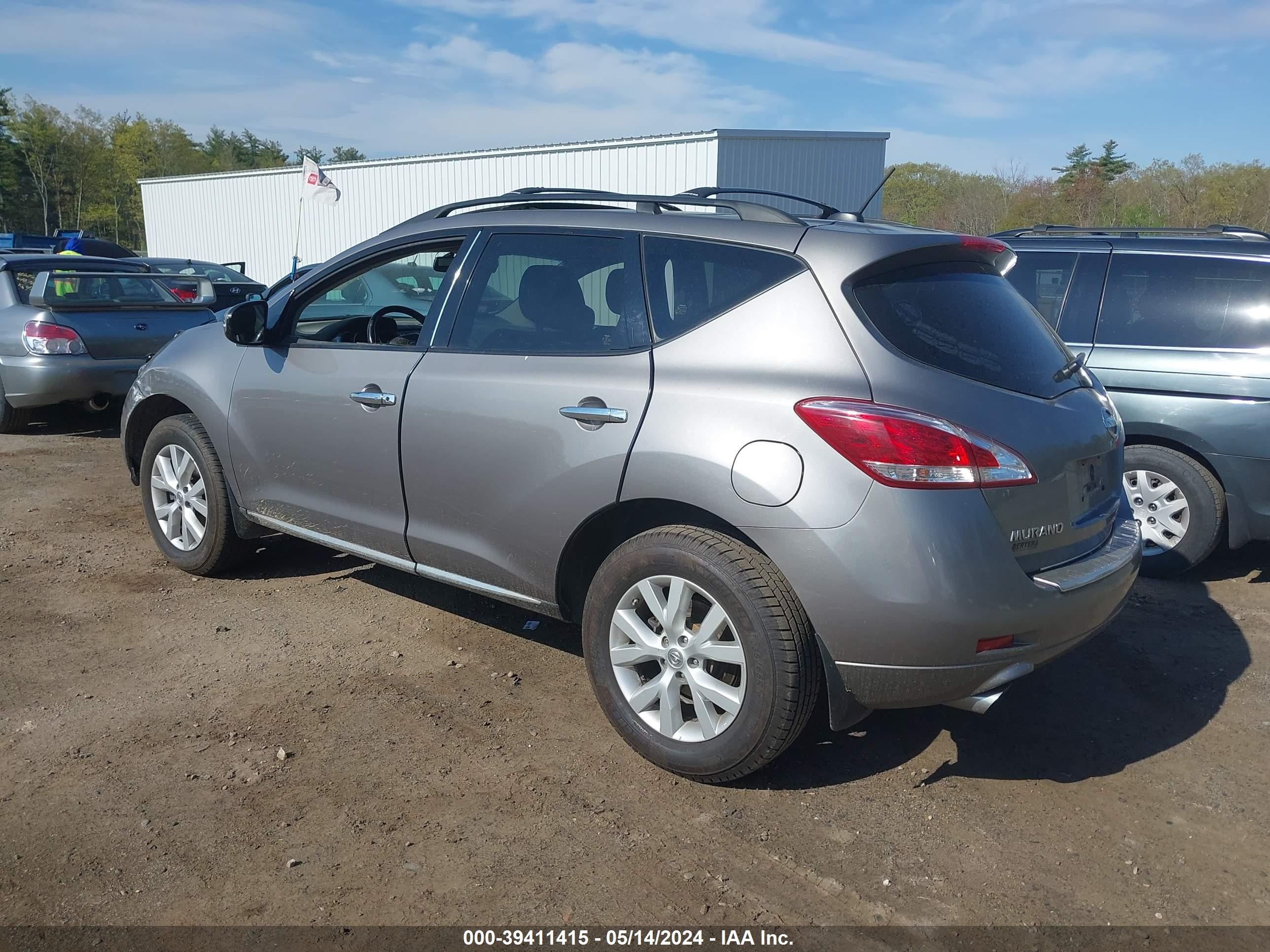 Photo 2 VIN: JN8AZ1MW7BW170696 - NISSAN MURANO 