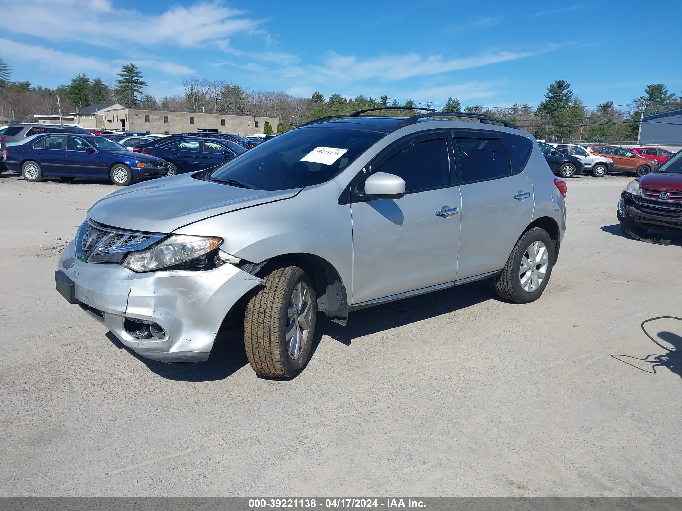 Photo 1 VIN: JN8AZ1MW7CW203407 - NISSAN MURANO 