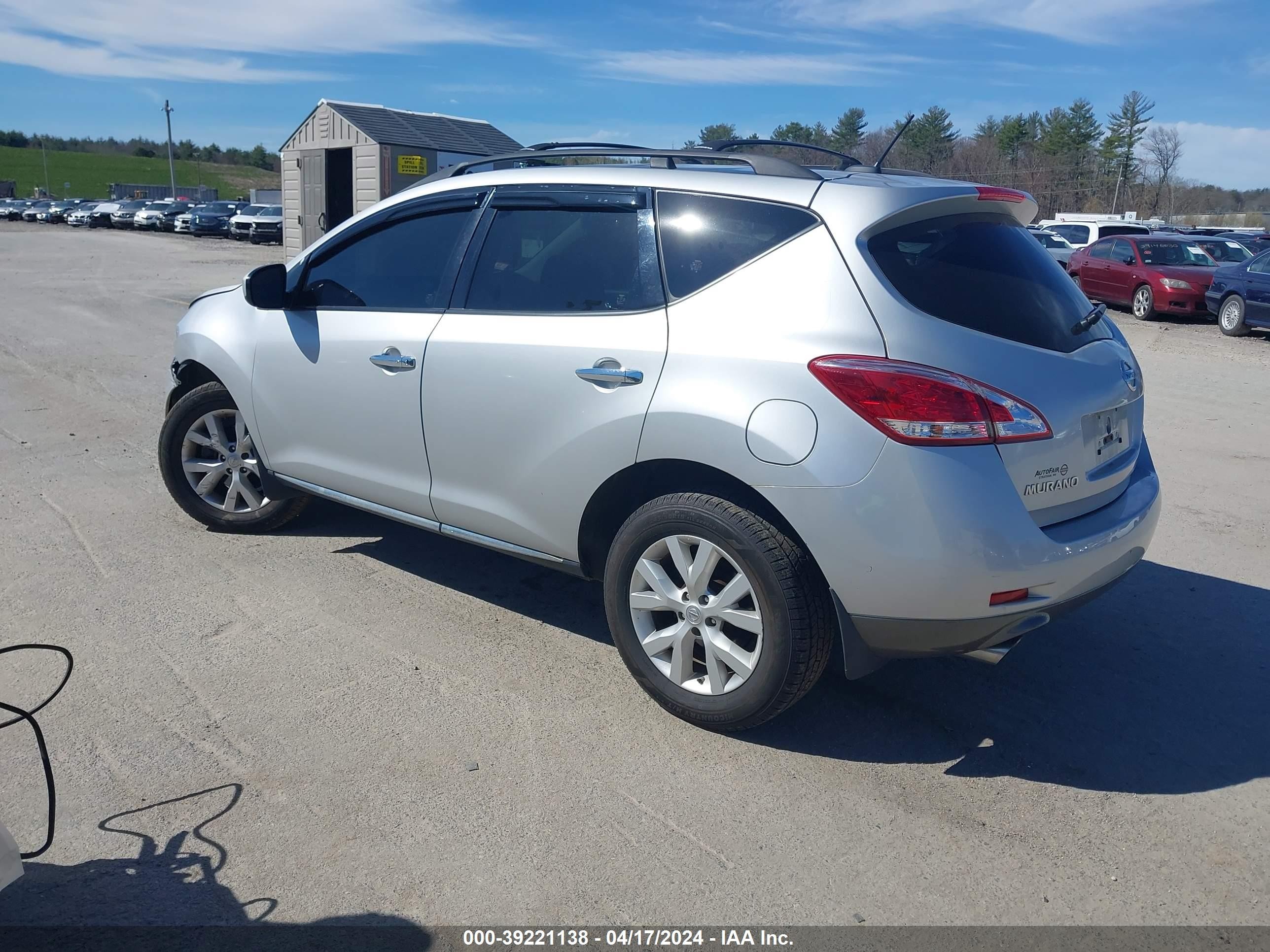 Photo 2 VIN: JN8AZ1MW7CW203407 - NISSAN MURANO 